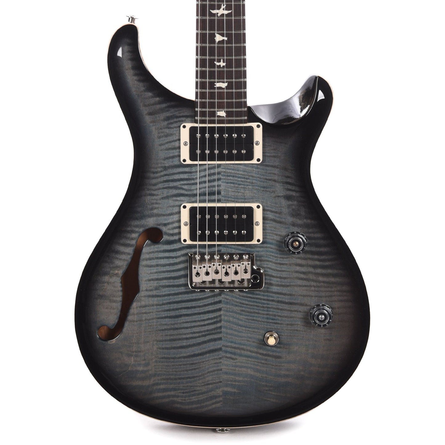 PRS CE 24 Semi-Hollow Faded Blue Smokeburst Electric Guitars / Semi-Hollow