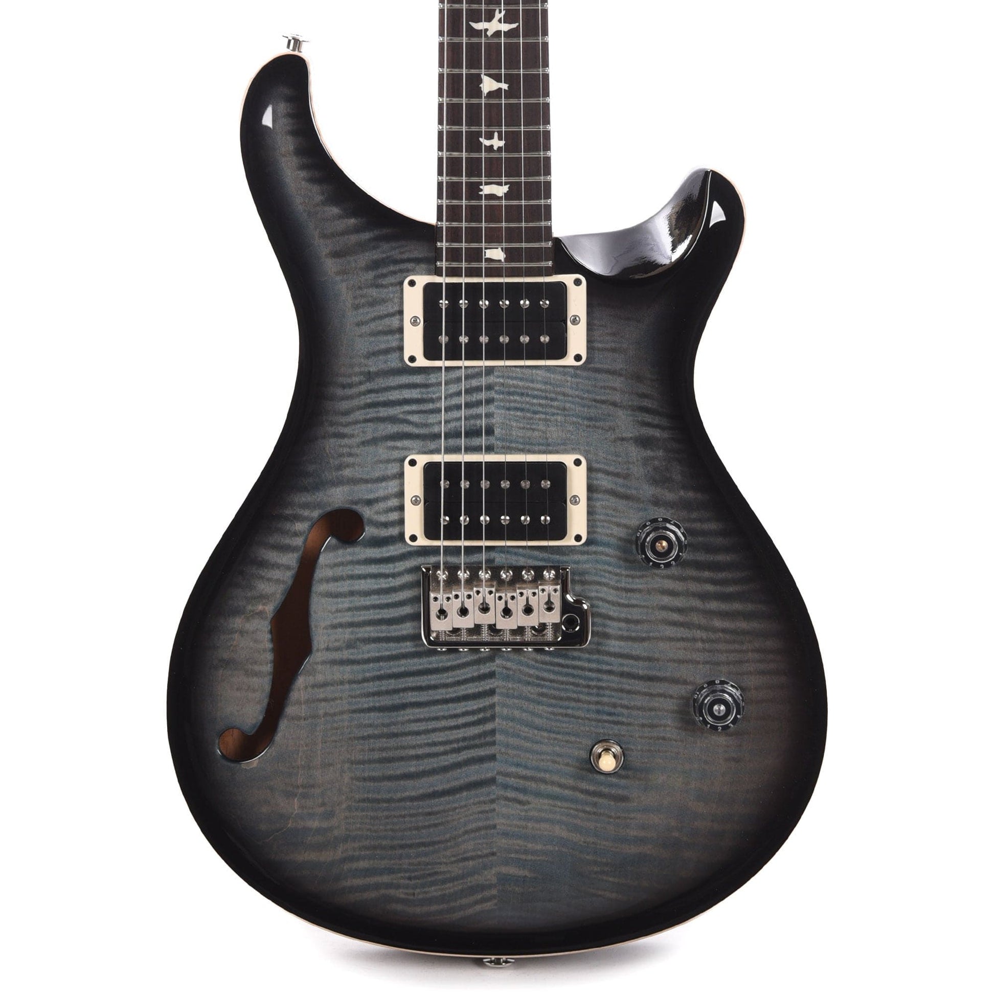 PRS CE 24 Semi-Hollow Faded Blue Smokeburst Electric Guitars / Semi-Hollow