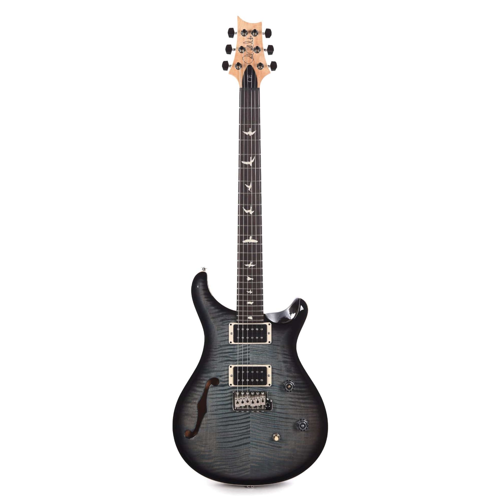 PRS CE 24 Semi-Hollow Faded Blue Smokeburst Electric Guitars / Semi-Hollow