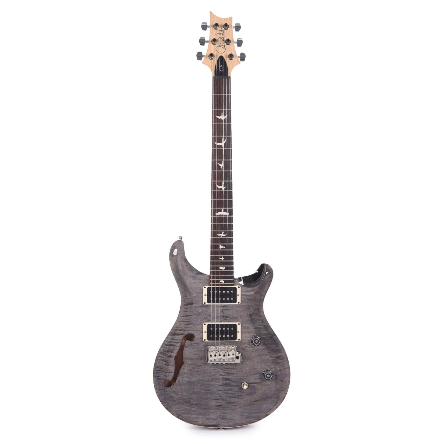 PRS CE 24 Semi-Hollow Faded Gray Black Electric Guitars / Semi-Hollow