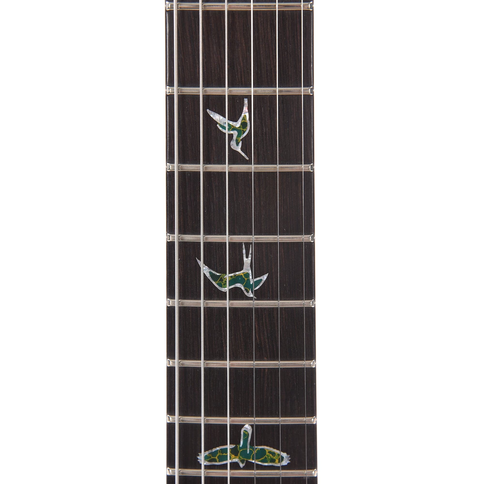 PRS Private Stock #10445 Custom 24 Semi-Hollow Jade Smoked Burst Quilt Maple w/Figured Mahogany Neck & African Blackwood Fingerboard Electric Guitars / Semi-Hollow