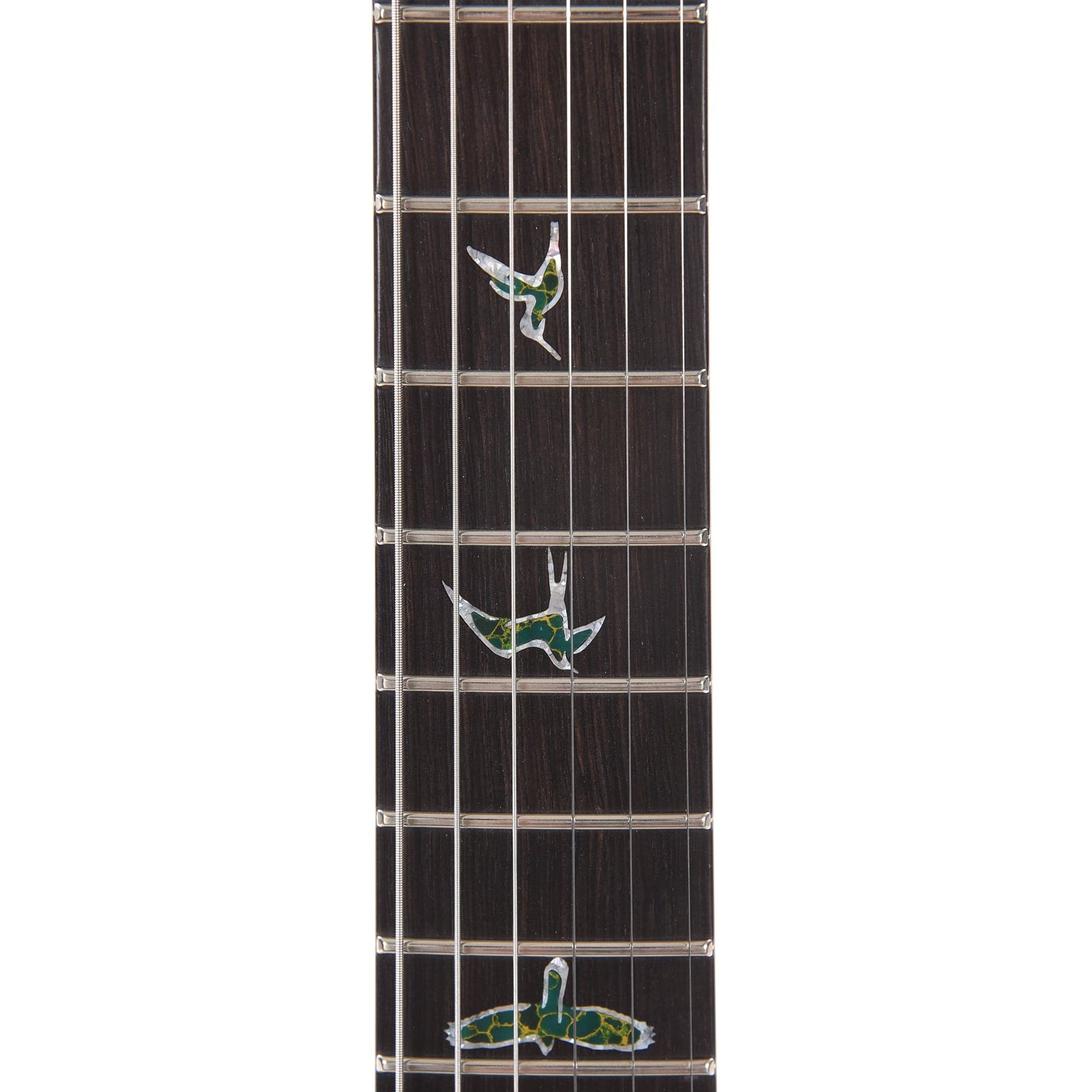 PRS Private Stock #10445 Custom 24 Semi-Hollow Jade Smoked Burst Quilt Maple w/Figured Mahogany Neck & African Blackwood Fingerboard Electric Guitars / Semi-Hollow