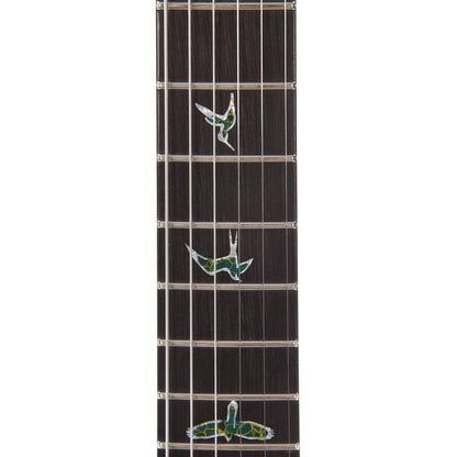 PRS Private Stock #10445 Custom 24 Semi-Hollow Jade Smoked Burst Quilt Maple w/Figured Mahogany Neck & African Blackwood Fingerboard Electric Guitars / Semi-Hollow