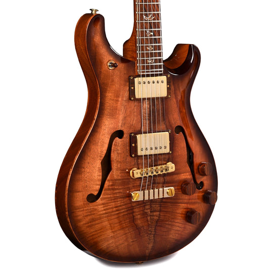 PRS Private Stock #10451 McCarty 594 Hollowbody II Figured Koa Natural Smoked Burst w/Figured Mahogany Neck & Cocobolo Fingerboard Electric Guitars / Semi-Hollow