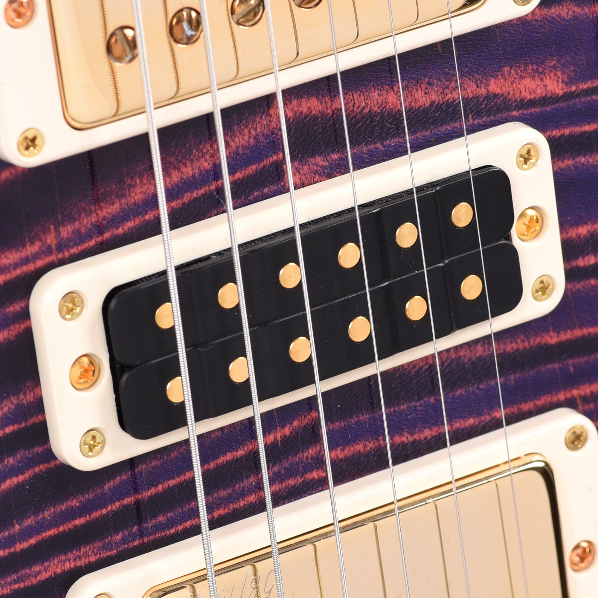 PRS Private Stock #10457 Special Semi-Hollow Ultra Violet Smoked Burst w/Birds of a Feather Inlay & Figured Mahogany Neck Electric Guitars / Semi-Hollow