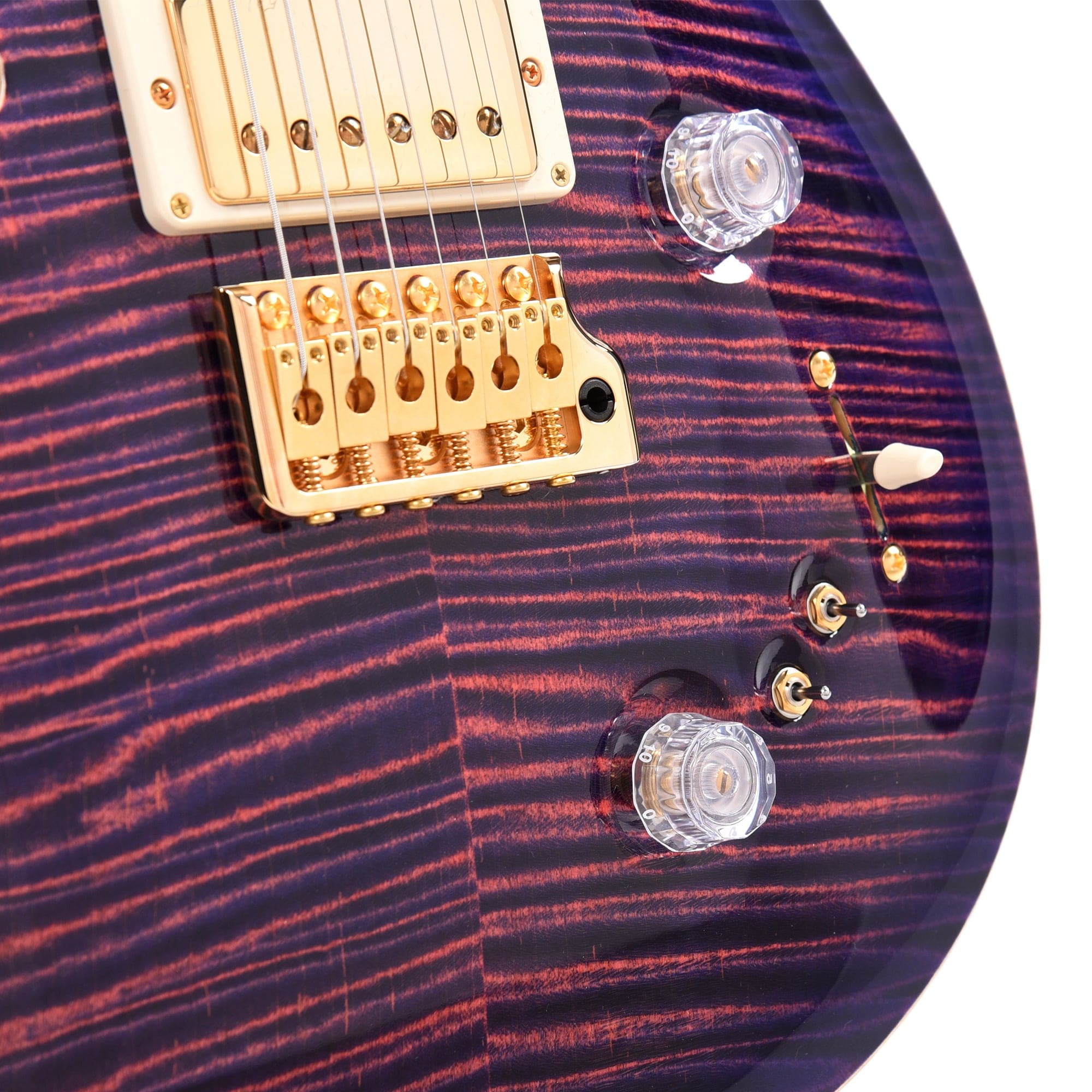 PRS Private Stock #10457 Special Semi-Hollow Ultra Violet Smoked Burst w/Birds of a Feather Inlay & Figured Mahogany Neck Electric Guitars / Semi-Hollow