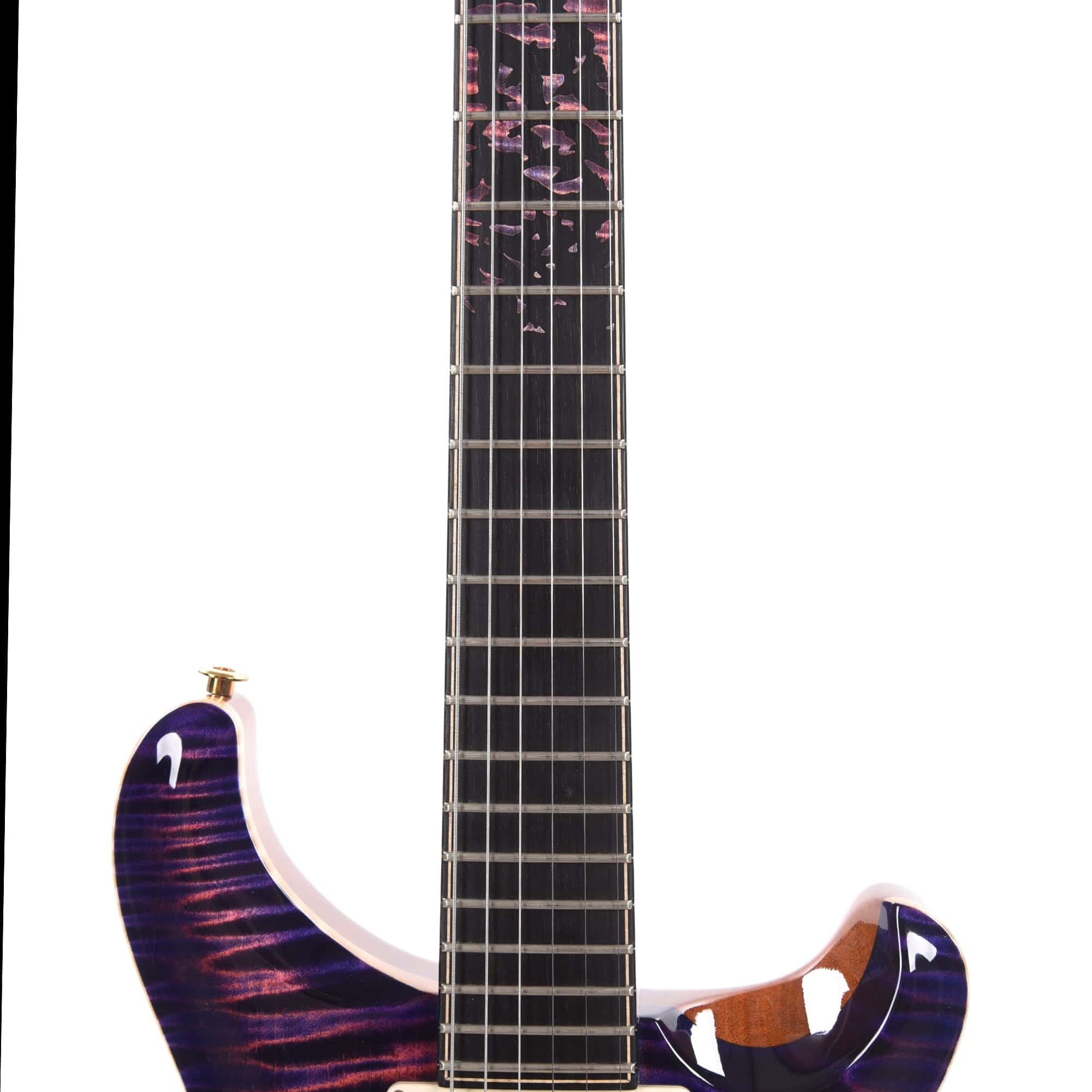 PRS Private Stock #10457 Special Semi-Hollow Ultra Violet Smoked Burst w/Birds of a Feather Inlay & Figured Mahogany Neck Electric Guitars / Semi-Hollow
