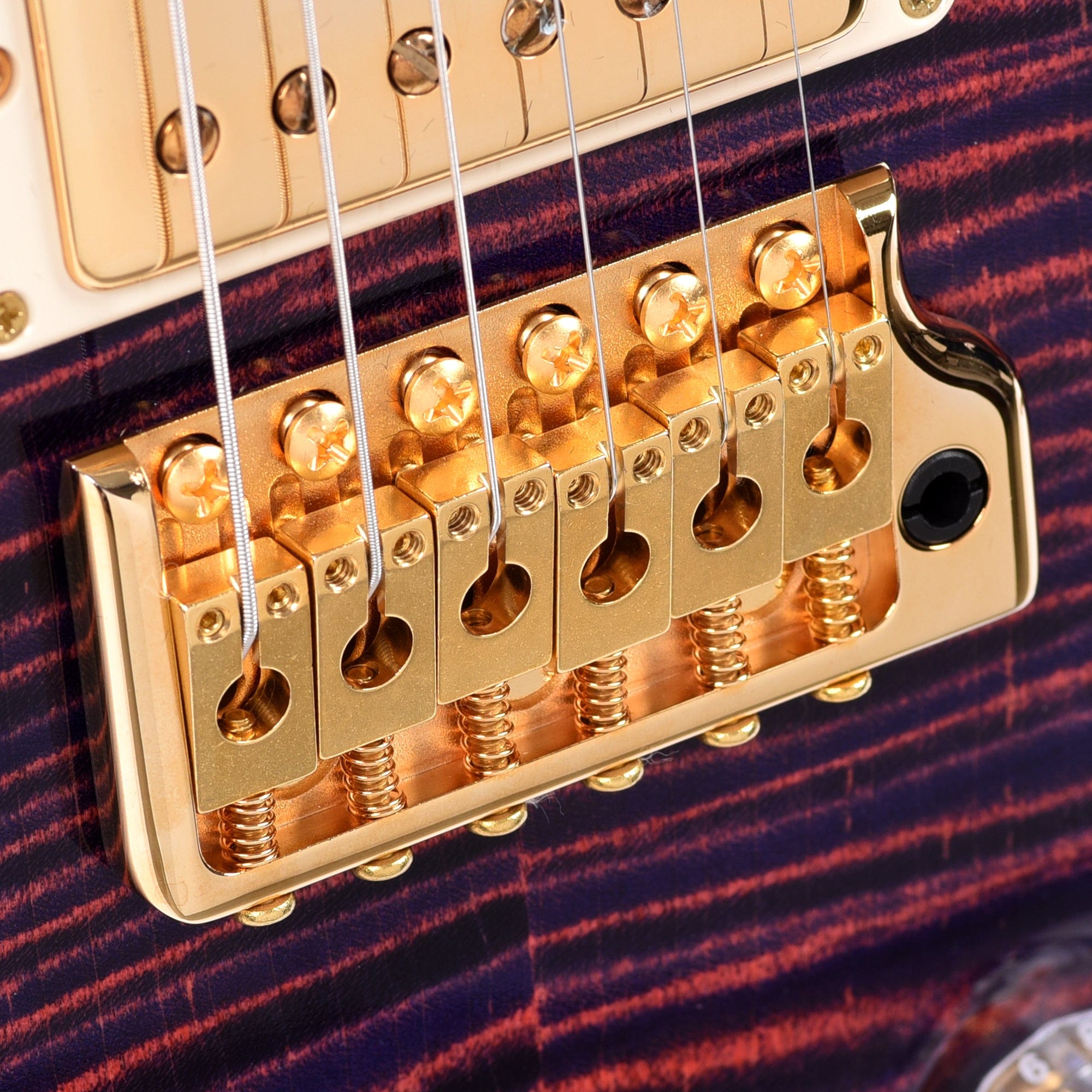 PRS Private Stock #10457 Special Semi-Hollow Ultra Violet Smoked Burst w/Birds of a Feather Inlay & Figured Mahogany Neck Electric Guitars / Semi-Hollow