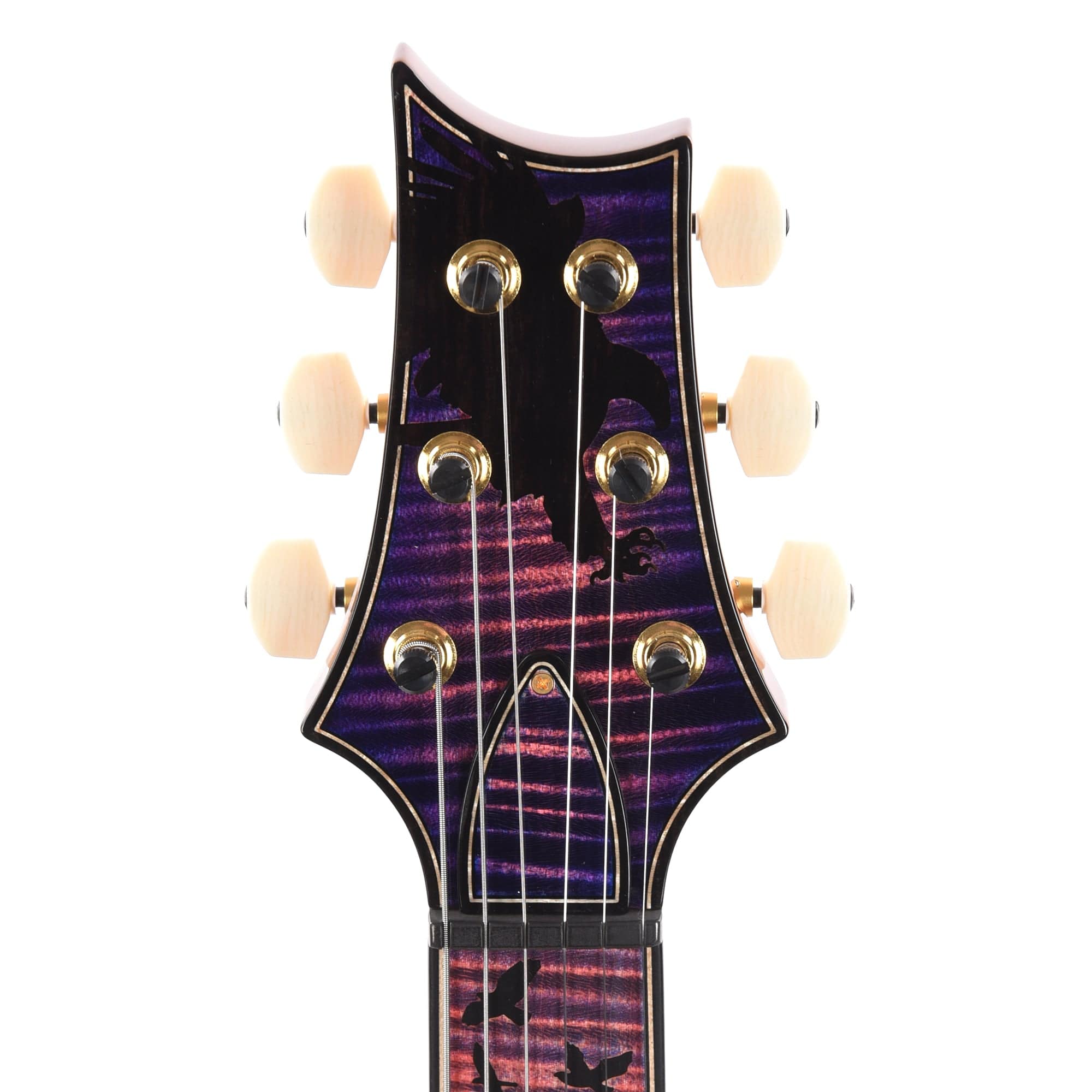 PRS Private Stock #10457 Special Semi-Hollow Ultra Violet Smoked Burst w/Birds of a Feather Inlay & Figured Mahogany Neck Electric Guitars / Semi-Hollow