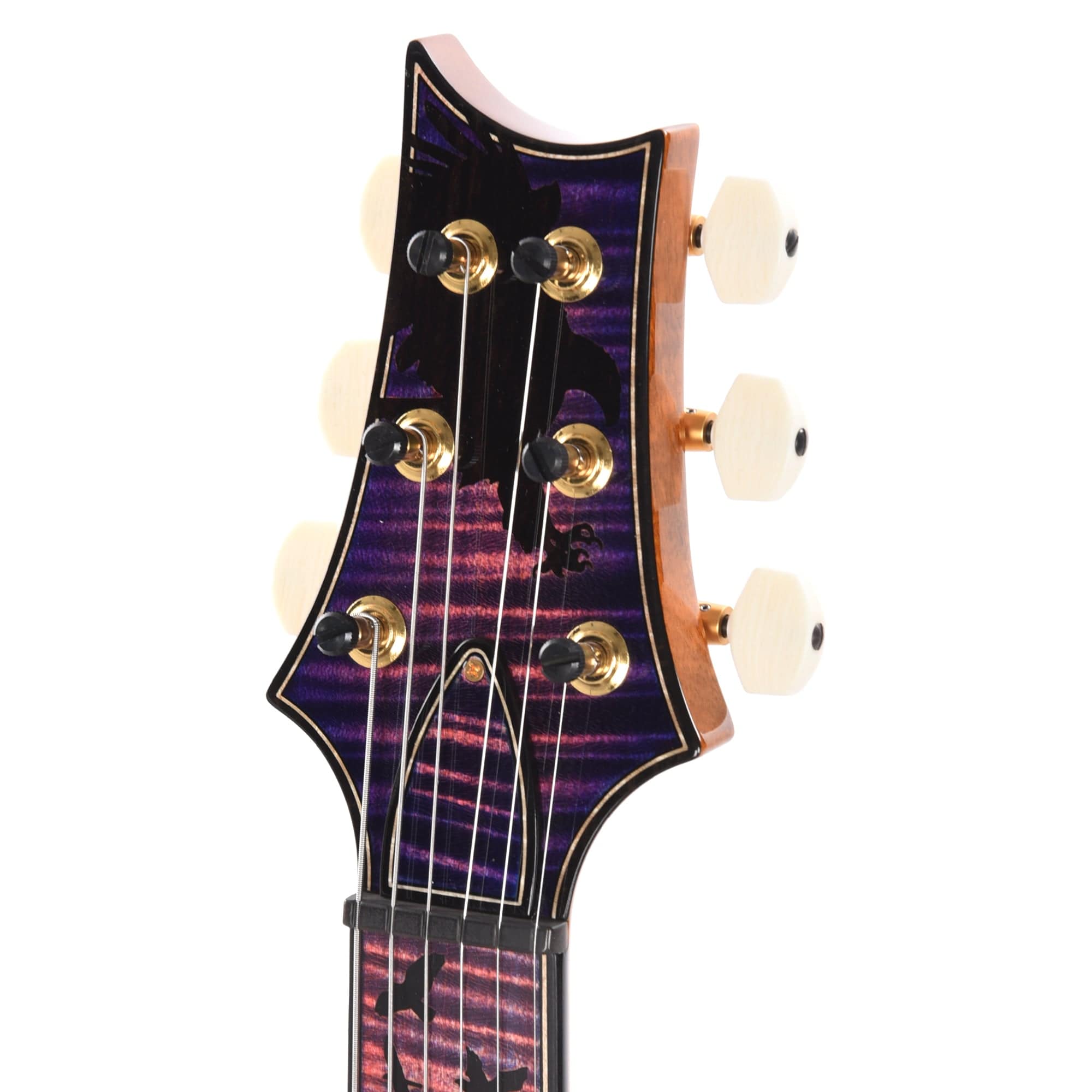 PRS Private Stock #10457 Special Semi-Hollow Ultra Violet Smoked Burst w/Birds of a Feather Inlay & Figured Mahogany Neck Electric Guitars / Semi-Hollow