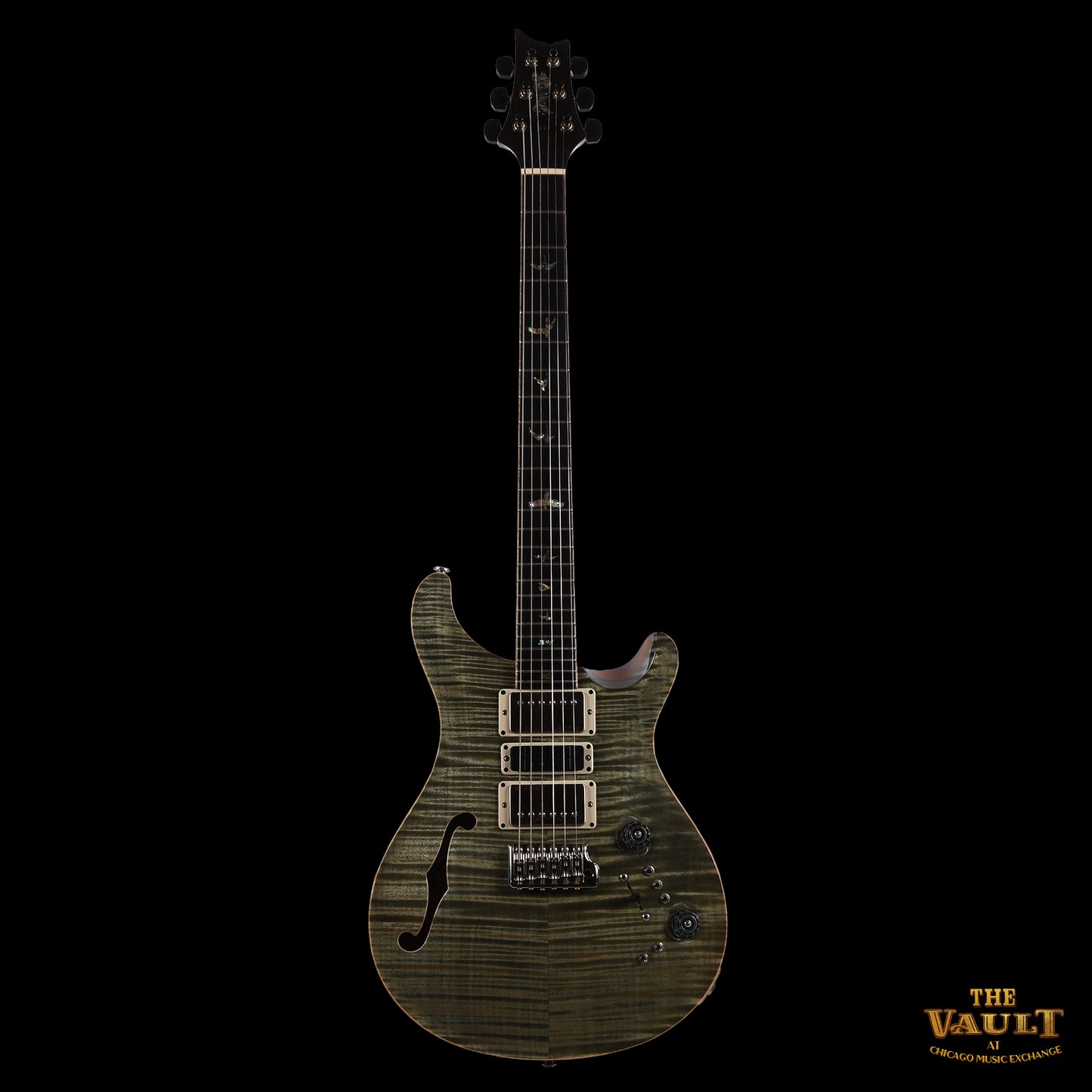 PRS Private Stock Super Eagle II Hemp Green 2017 Electric Guitars / Semi-Hollow