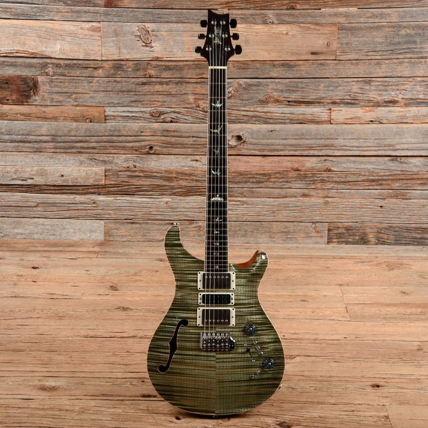 PRS Private Stock Super Eagle II Hemp Green 2017 Electric Guitars / Semi-Hollow
