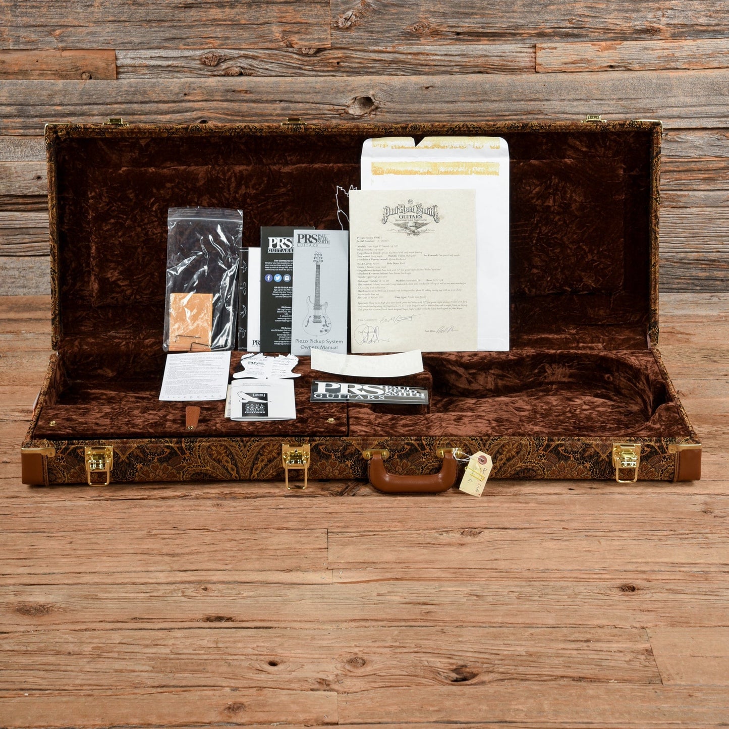 PRS Private Stock Super Eagle II Hemp Green 2017 Electric Guitars / Semi-Hollow