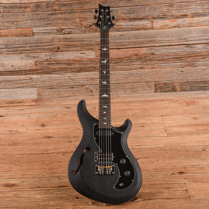 PRS S2 Vela Semi-Hollow Satin Black 2024 Electric Guitars / Semi-Hollow