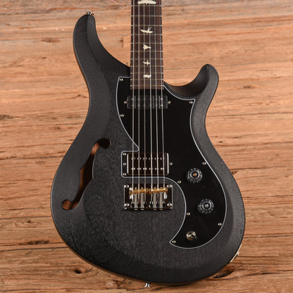 PRS S2 Vela Semi-Hollow Satin Black 2024 Electric Guitars / Semi-Hollow
