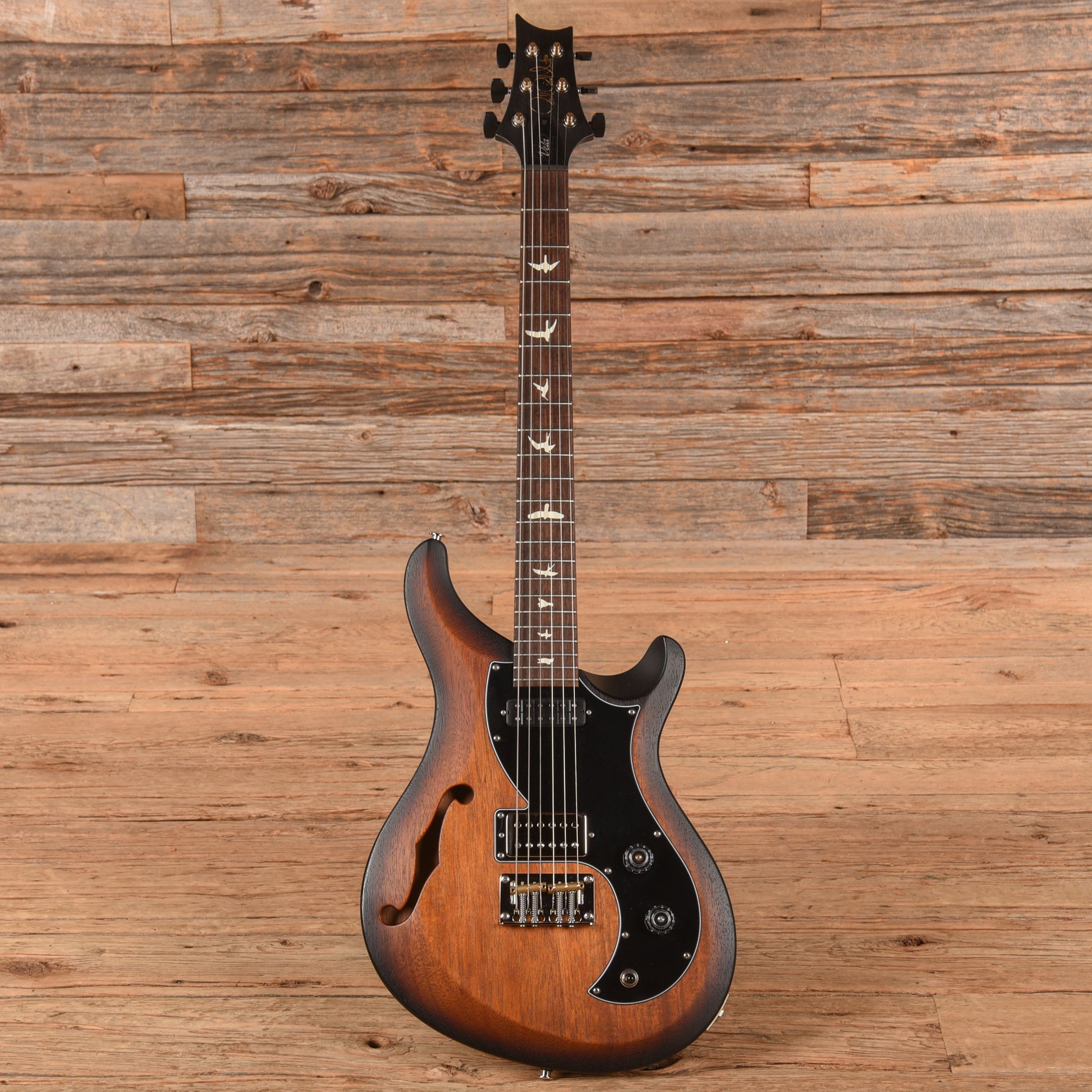PRS S2 Vela Semi-Hollow Satin Tobacco Sunburst 2024 Electric Guitars / Semi-Hollow