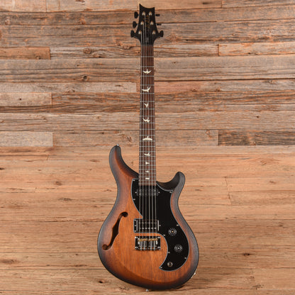 PRS S2 Vela Semi-Hollow Satin Tobacco Sunburst 2024 Electric Guitars / Semi-Hollow