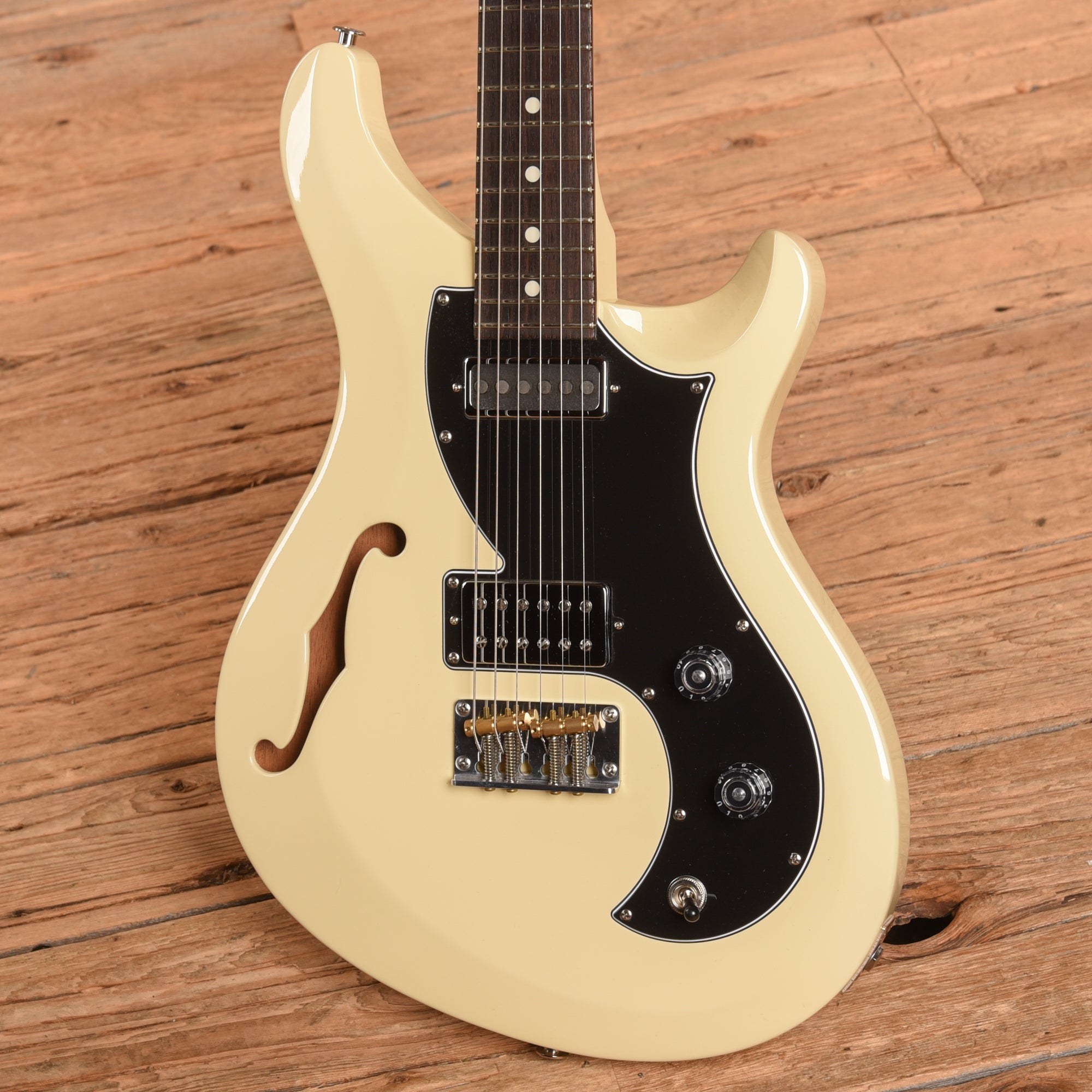 PRS S2 Vela Semi-Hollow White 2023 Electric Guitars / Semi-Hollow
