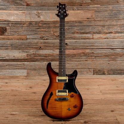 PRS SE Custom 22 Semi-Hollow Sunburst Electric Guitars / Semi-Hollow