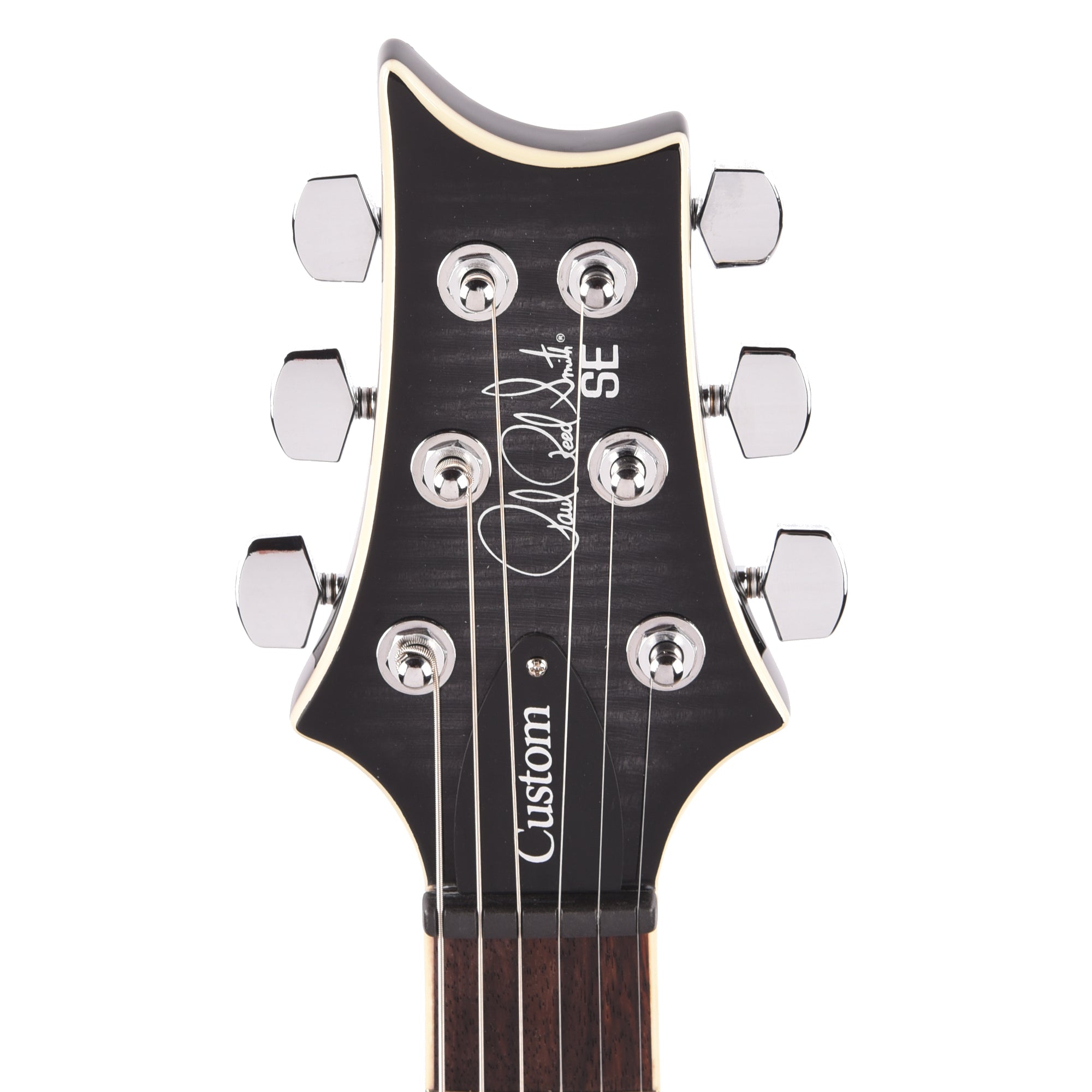 PRS SE Custom 24 Semi-Hollow Piezo Charcoal Burst Electric Guitars / Semi-Hollow