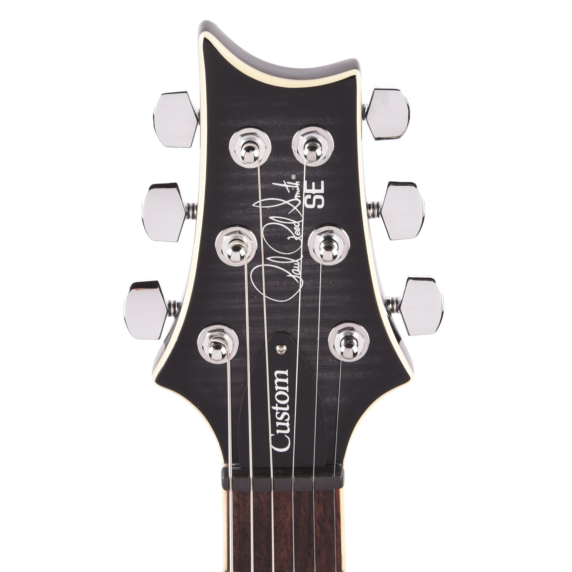 PRS SE Custom 24 Semi-Hollow Piezo Charcoal Burst Electric Guitars / Semi-Hollow