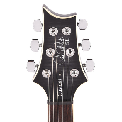 PRS SE Custom 24 Semi-Hollow Piezo Charcoal Burst Electric Guitars / Semi-Hollow