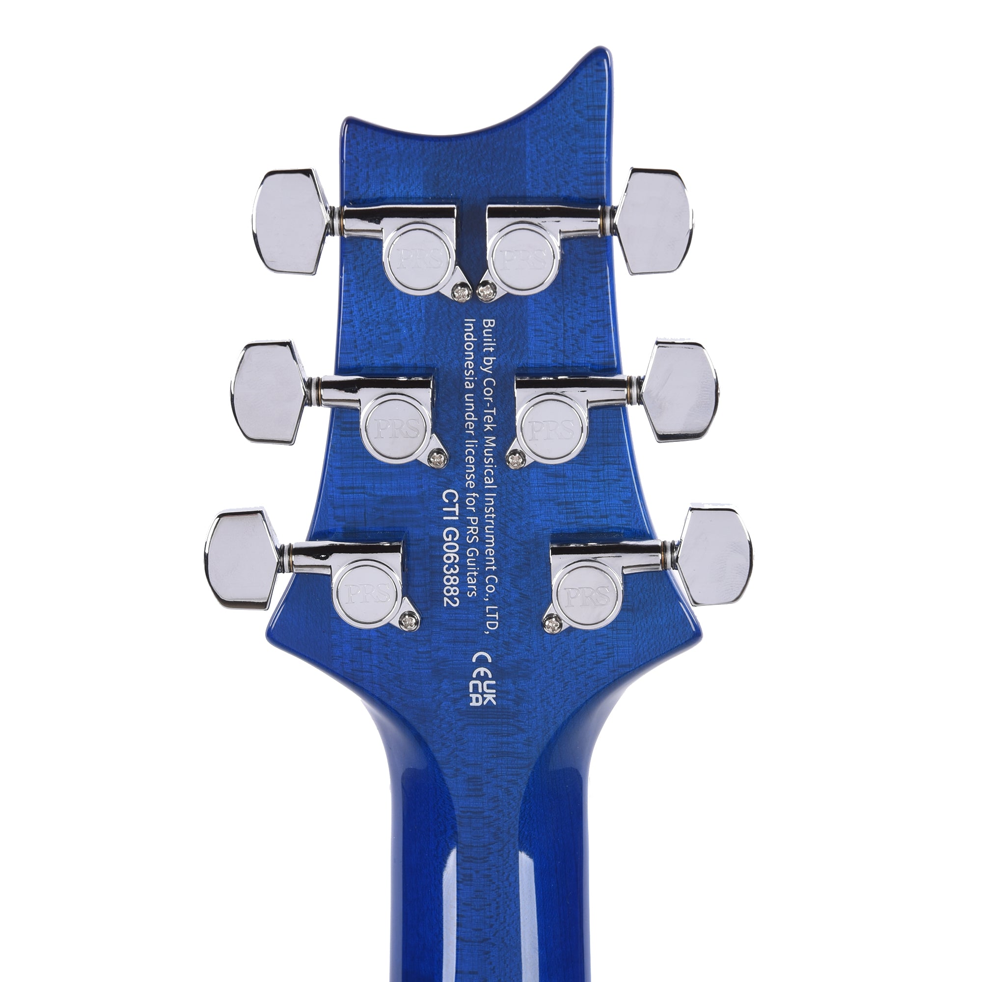 PRS SE Custom 24 Semi-Hollow Piezo Lake Blue Electric Guitars / Semi-Hollow