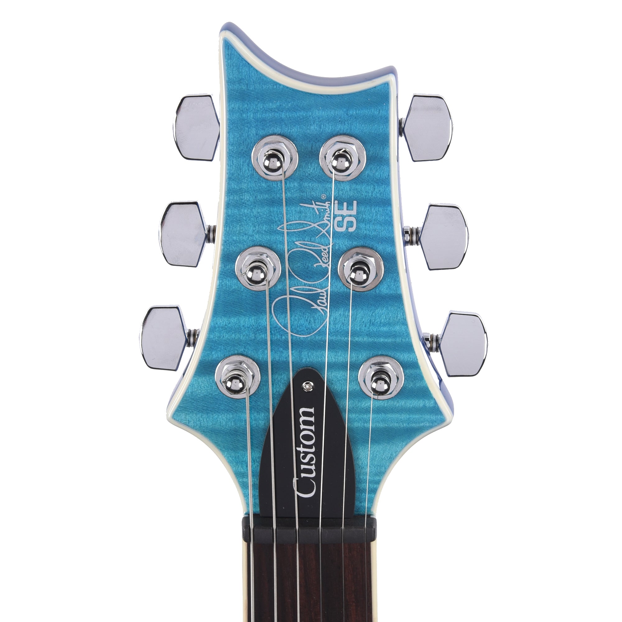 PRS SE Custom 24 Semi-Hollow Piezo Lake Blue Electric Guitars / Semi-Hollow