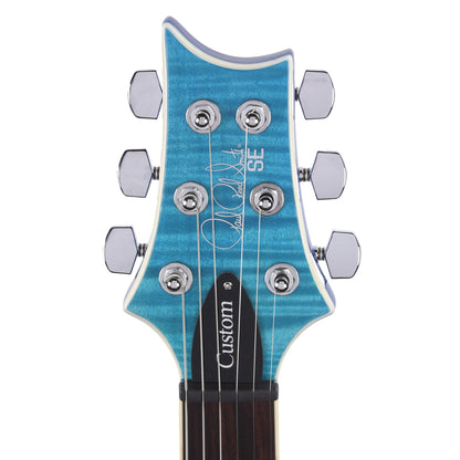 PRS SE Custom 24 Semi-Hollow Piezo Lake Blue Electric Guitars / Semi-Hollow