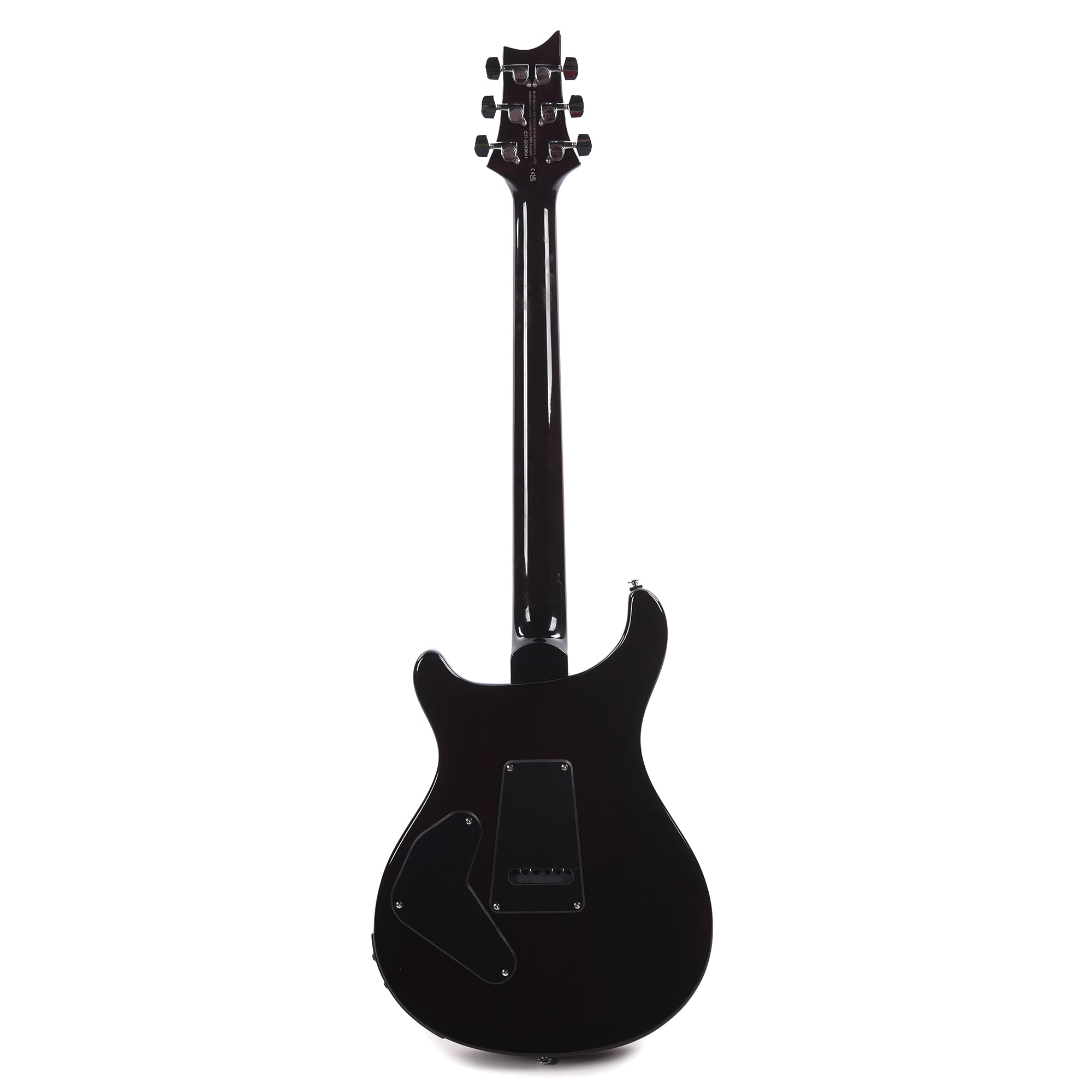 PRS SE Custom 24 Semi-Hollow Piezo Orange Tiger Smokeburst Electric Guitars / Semi-Hollow