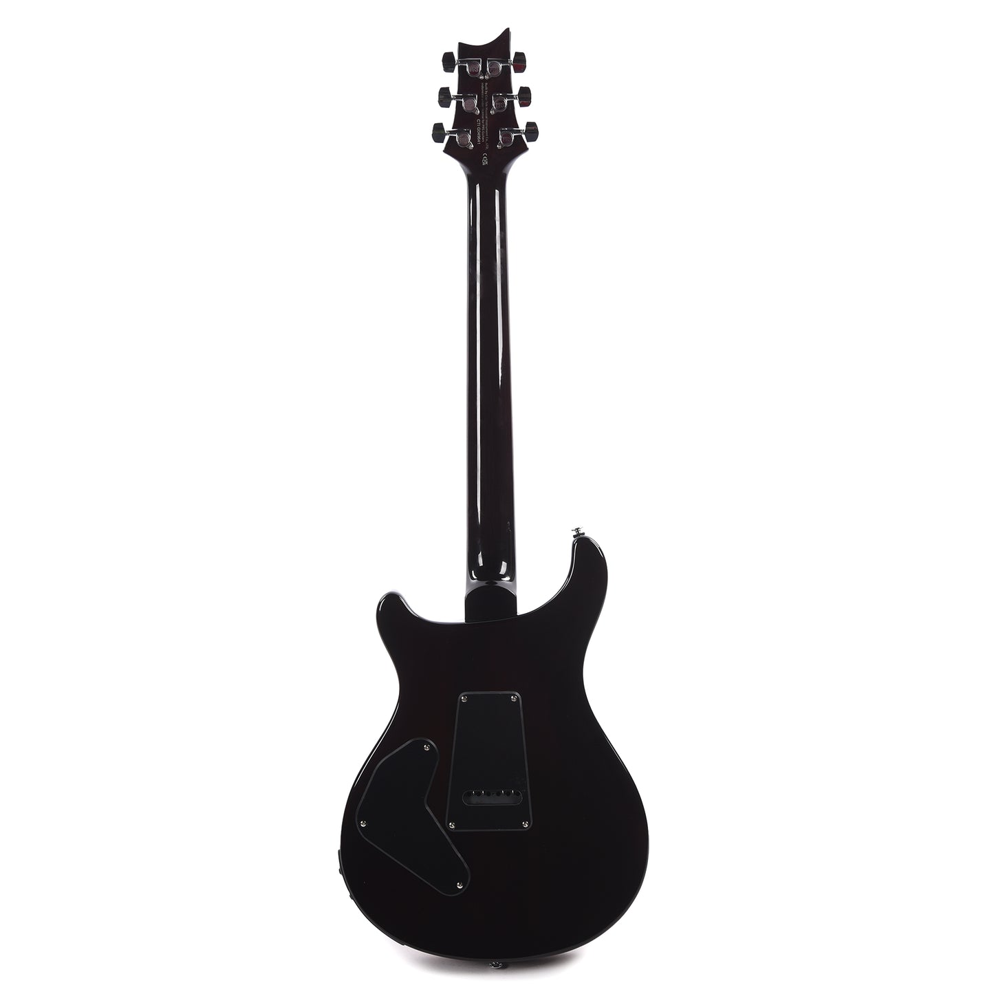 PRS SE Custom 24 Semi-Hollow Piezo Orange Tiger Smokeburst Electric Guitars / Semi-Hollow
