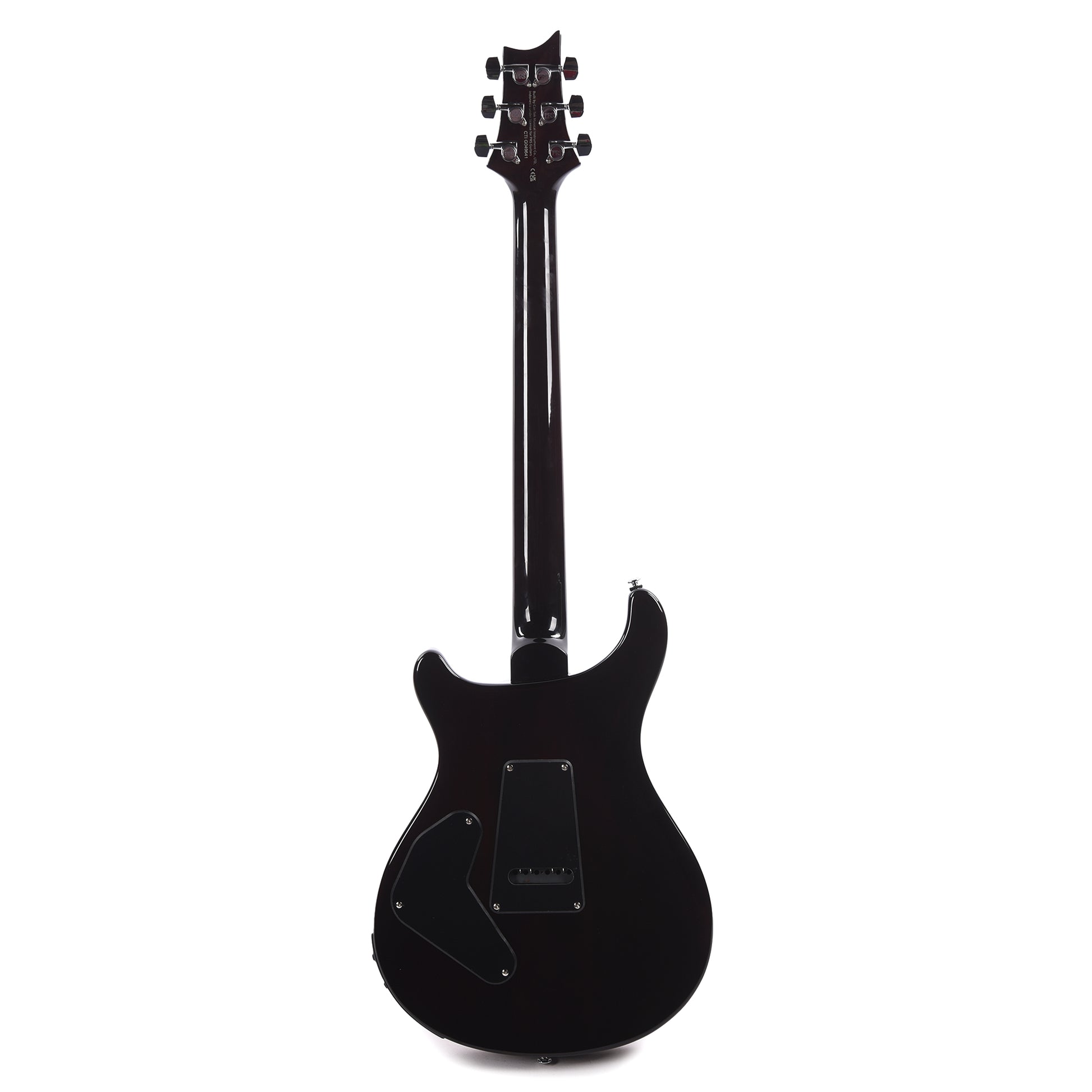 PRS SE Custom 24 Semi-Hollow Piezo Orange Tiger Smokeburst Electric Guitars / Semi-Hollow