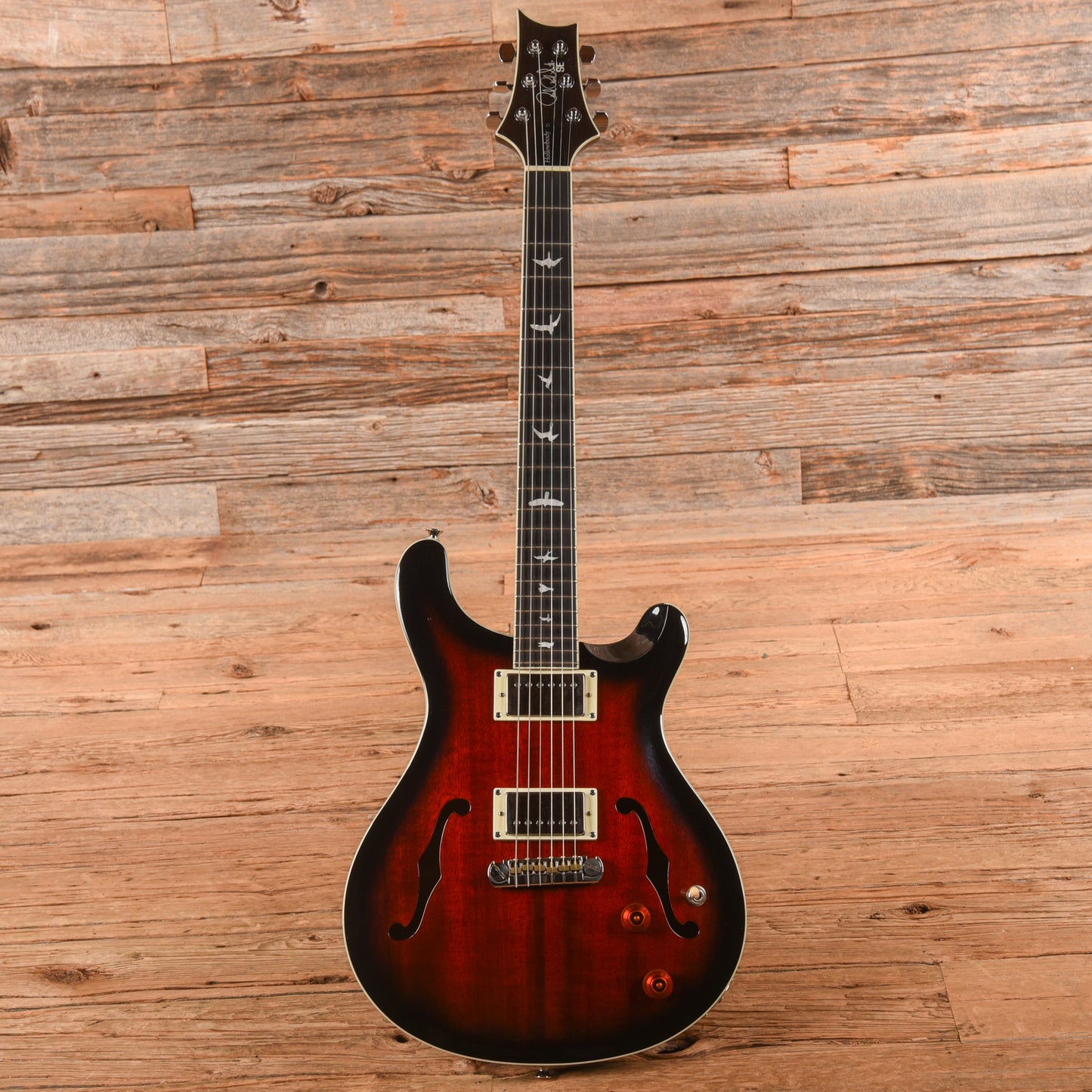 PRS SE Hollowbody Standard Red Burst 2021 Electric Guitars / Semi-Hollow