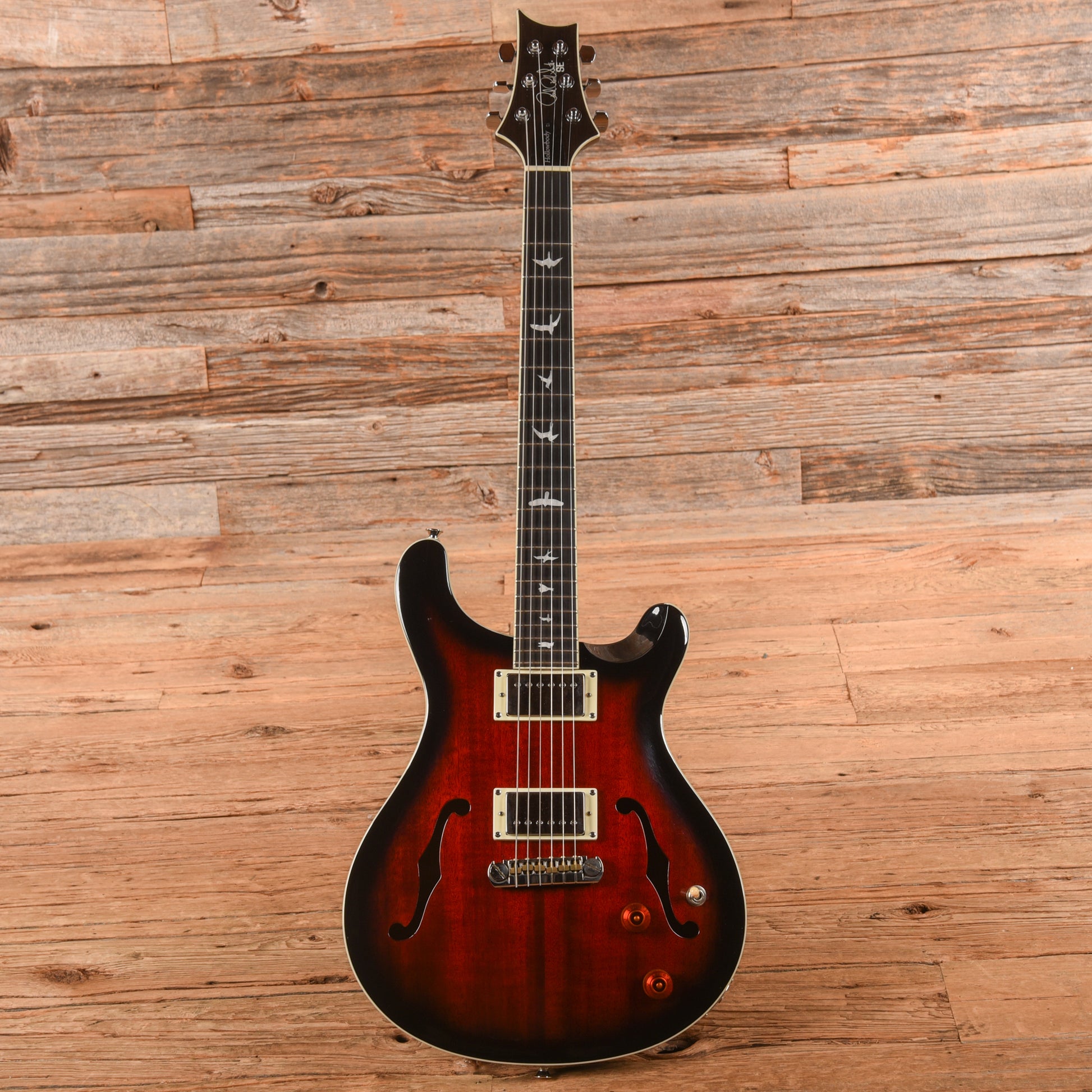 PRS SE Hollowbody Standard Red Burst 2021 Electric Guitars / Semi-Hollow