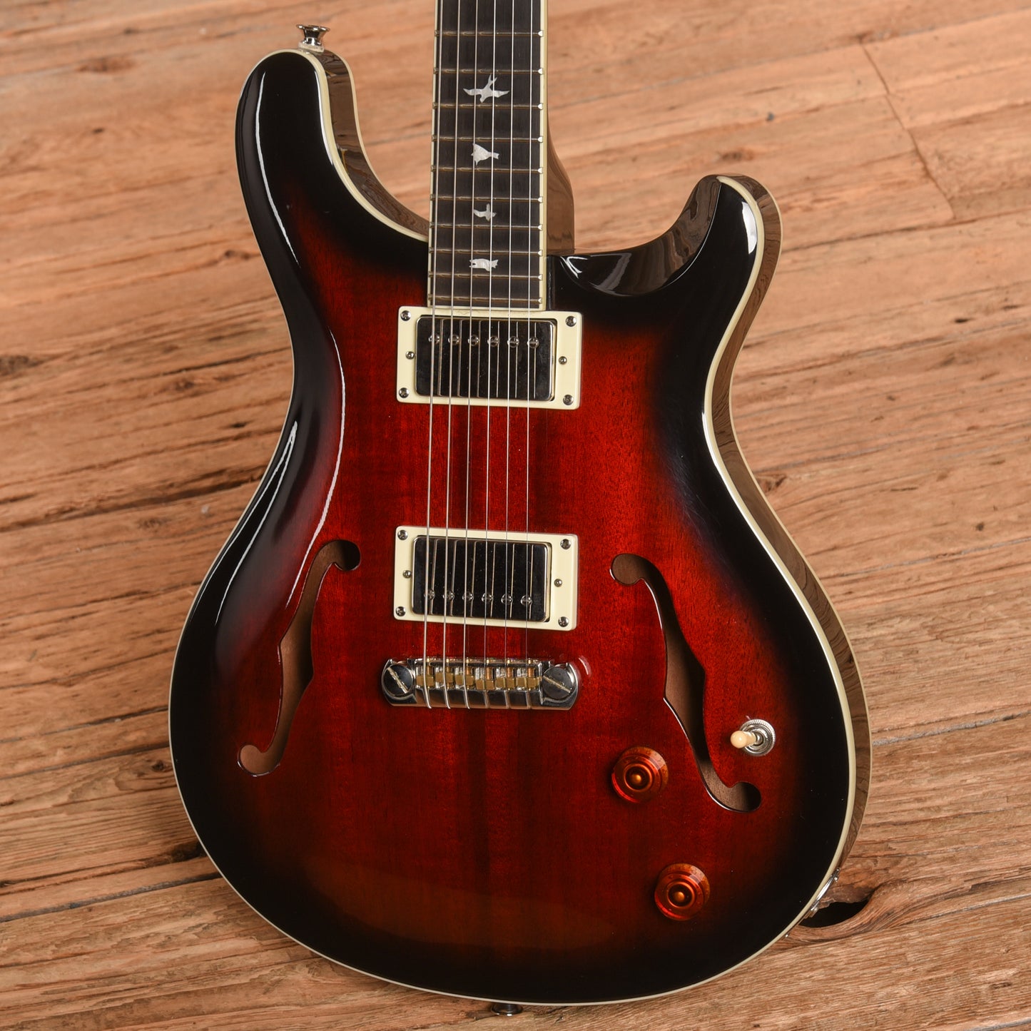 PRS SE Hollowbody Standard Red Burst 2021 Electric Guitars / Semi-Hollow