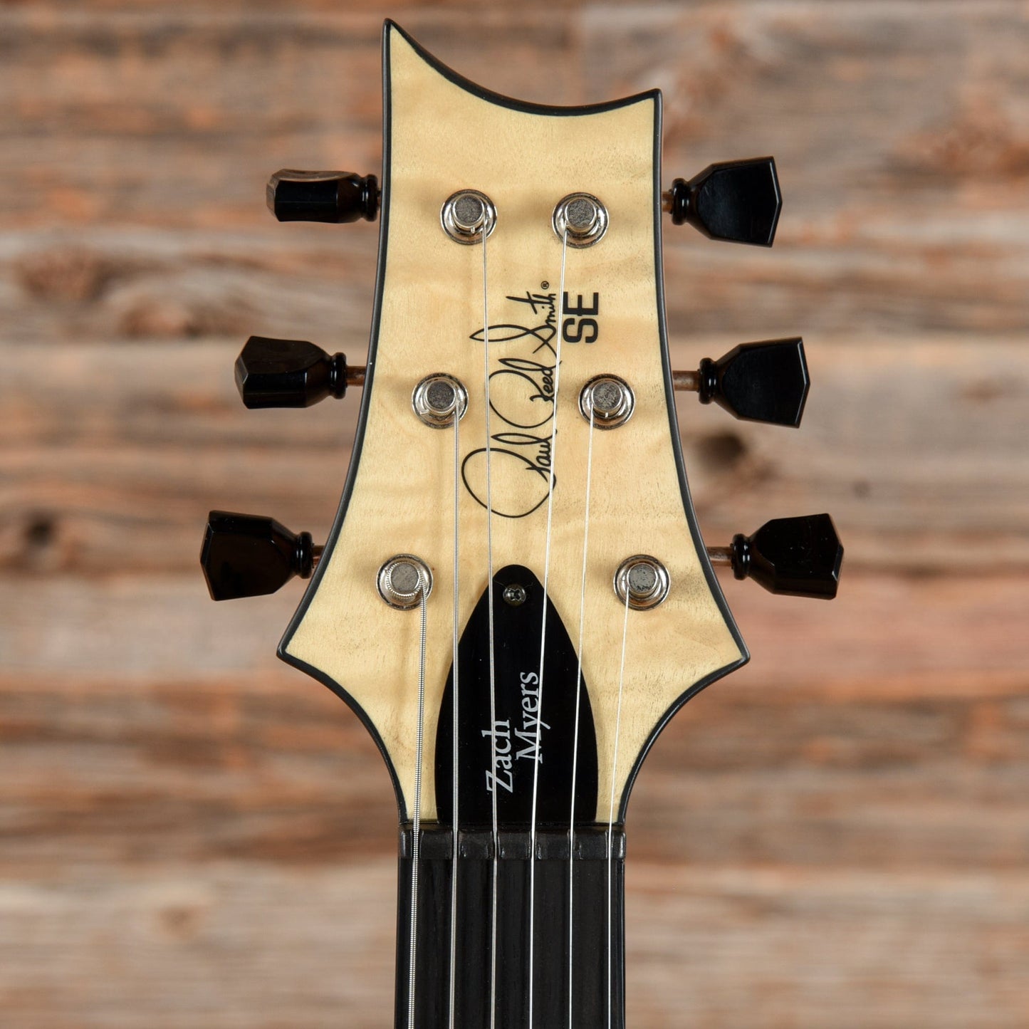 PRS SE Limited Edition Zach Myers Natural Quilt Electric Guitars / Semi-Hollow