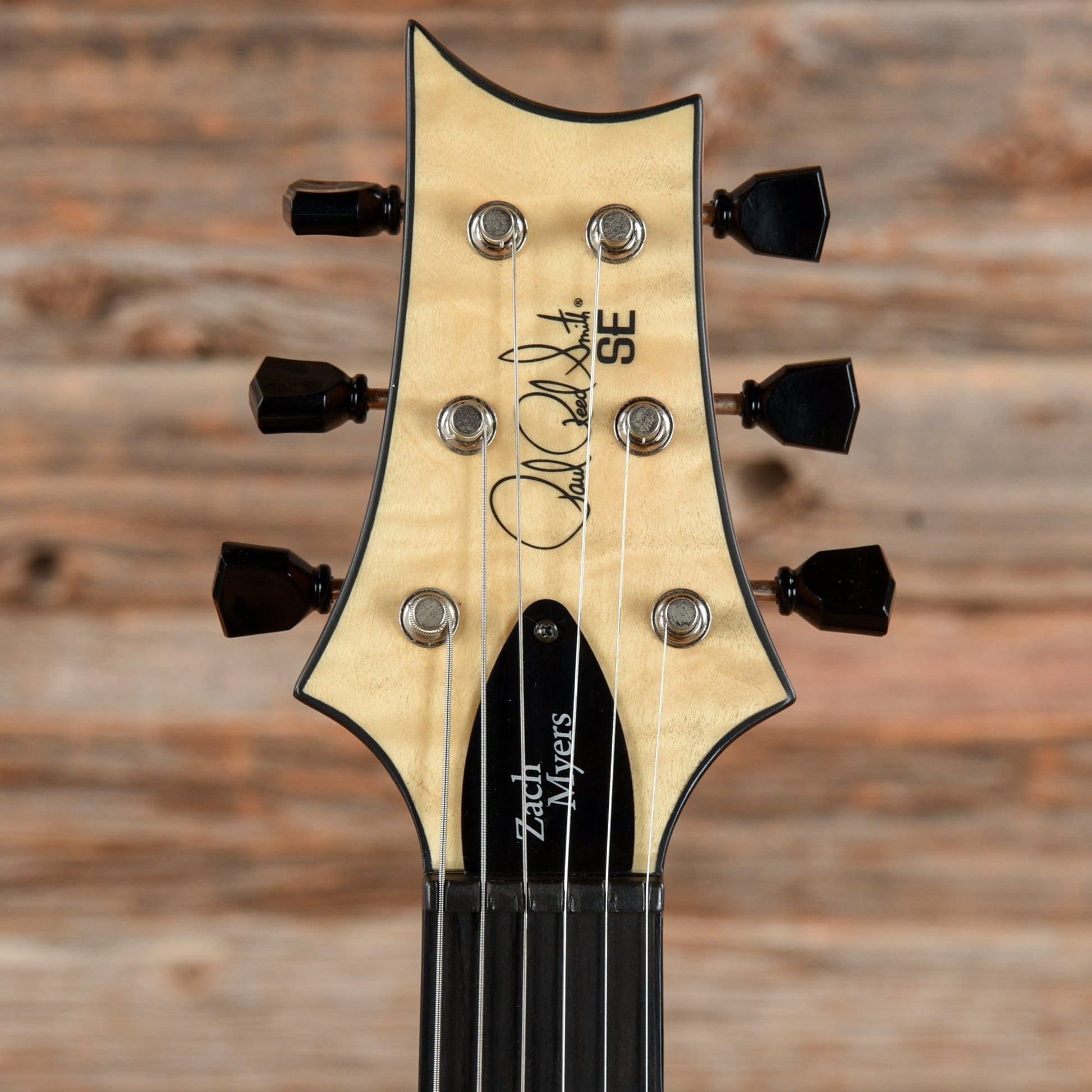 PRS SE Limited Edition Zach Myers Natural Quilt Electric Guitars / Semi-Hollow