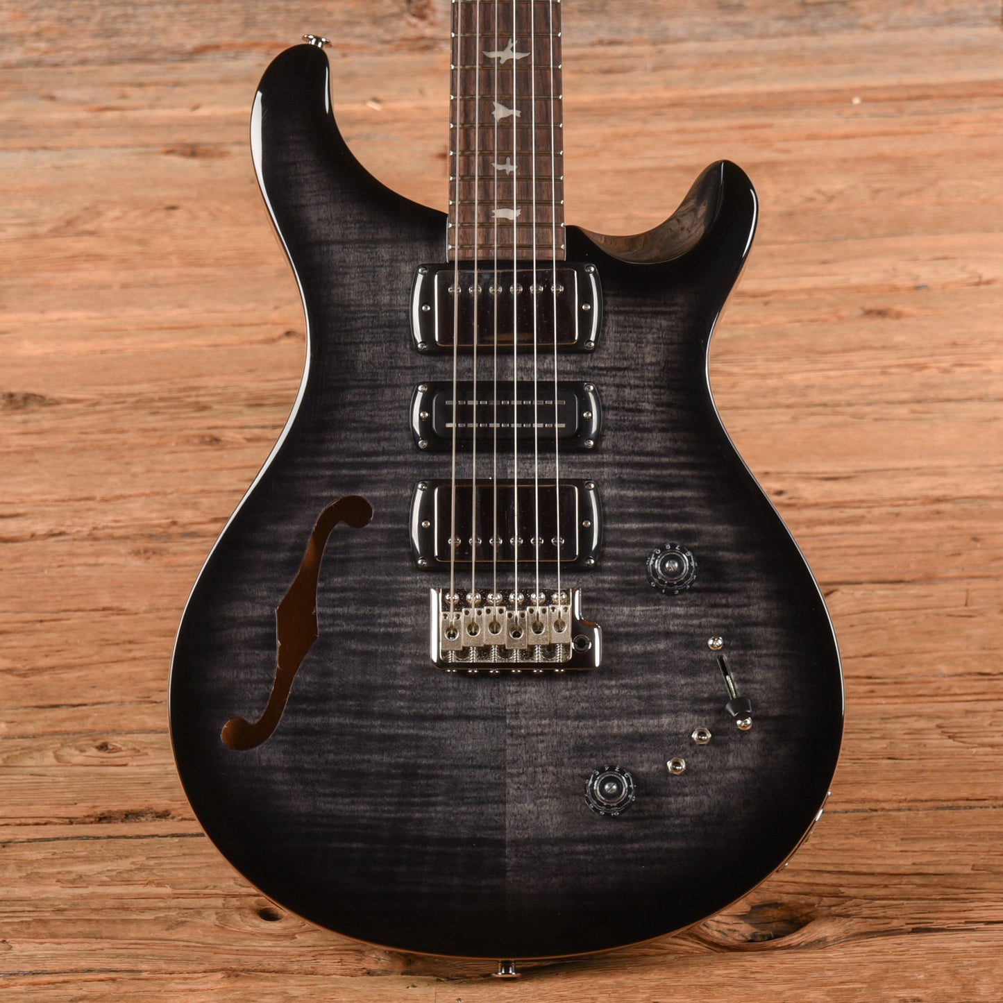PRS SE Special Semi-Hollow Charcoal Burst 2025 Electric Guitars / Semi-Hollow