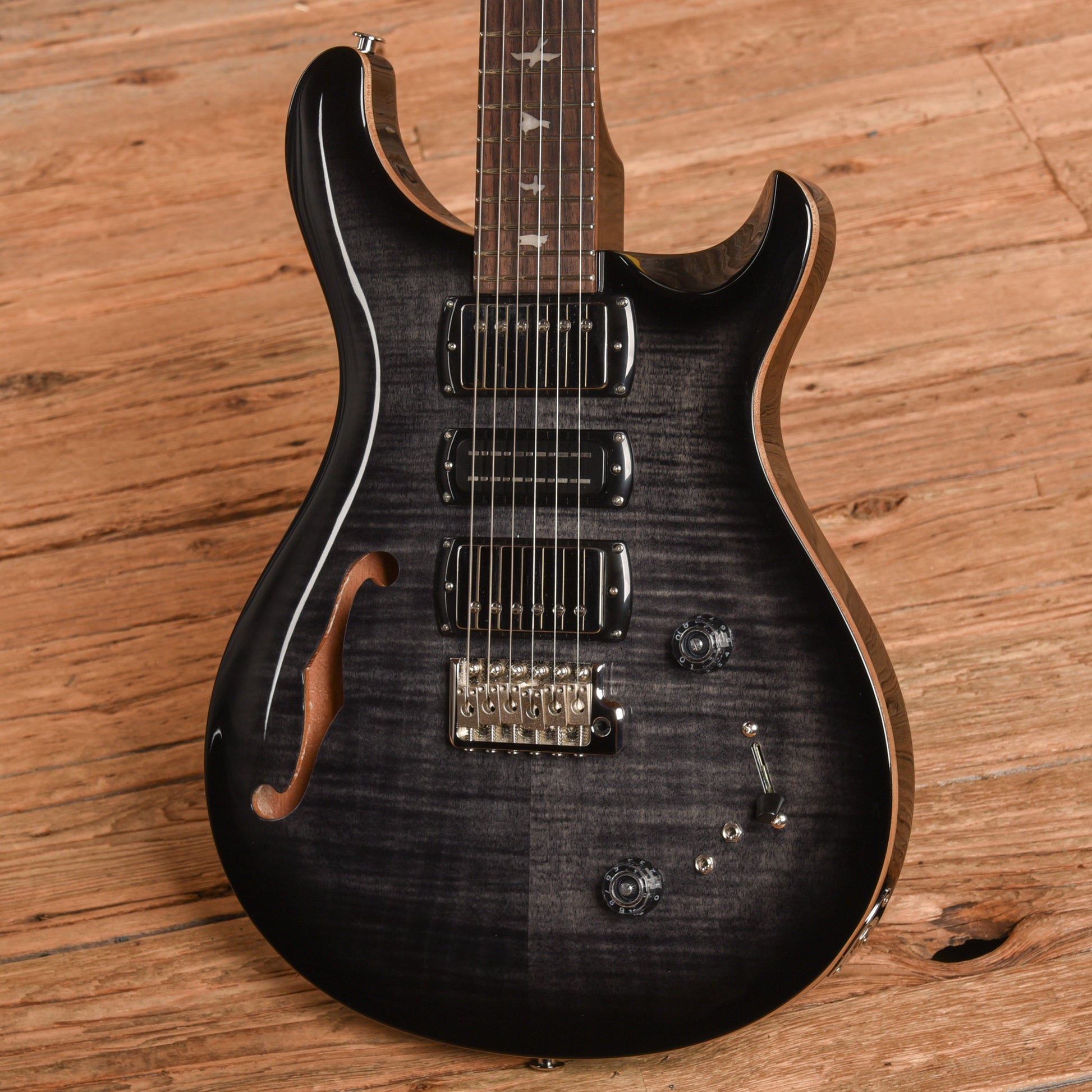 PRS SE Special Semi-Hollow Charcoal Burst 2025 Electric Guitars / Semi-Hollow