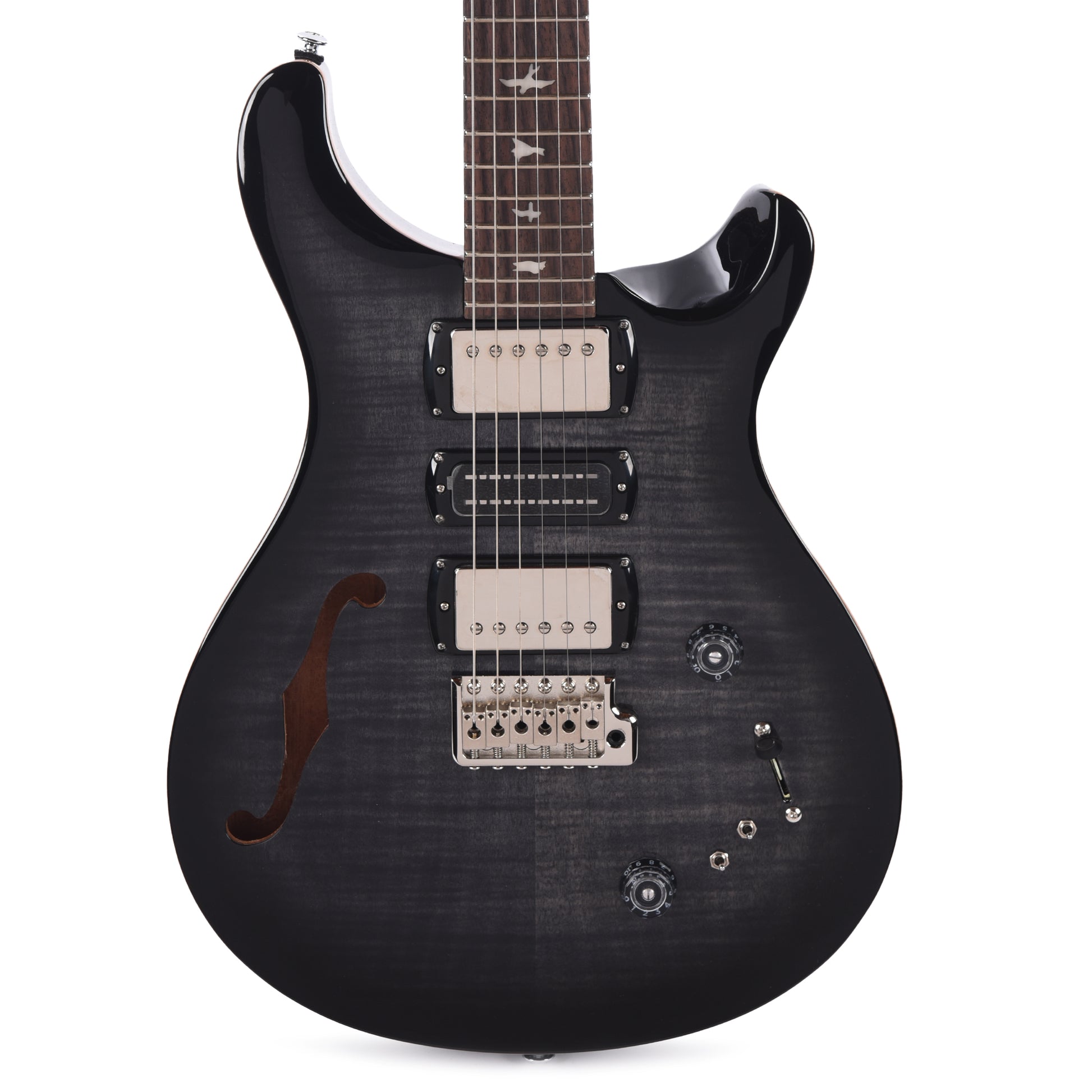 PRS SE Special Semi-Hollow Charcoal Burst Electric Guitars / Semi-Hollow
