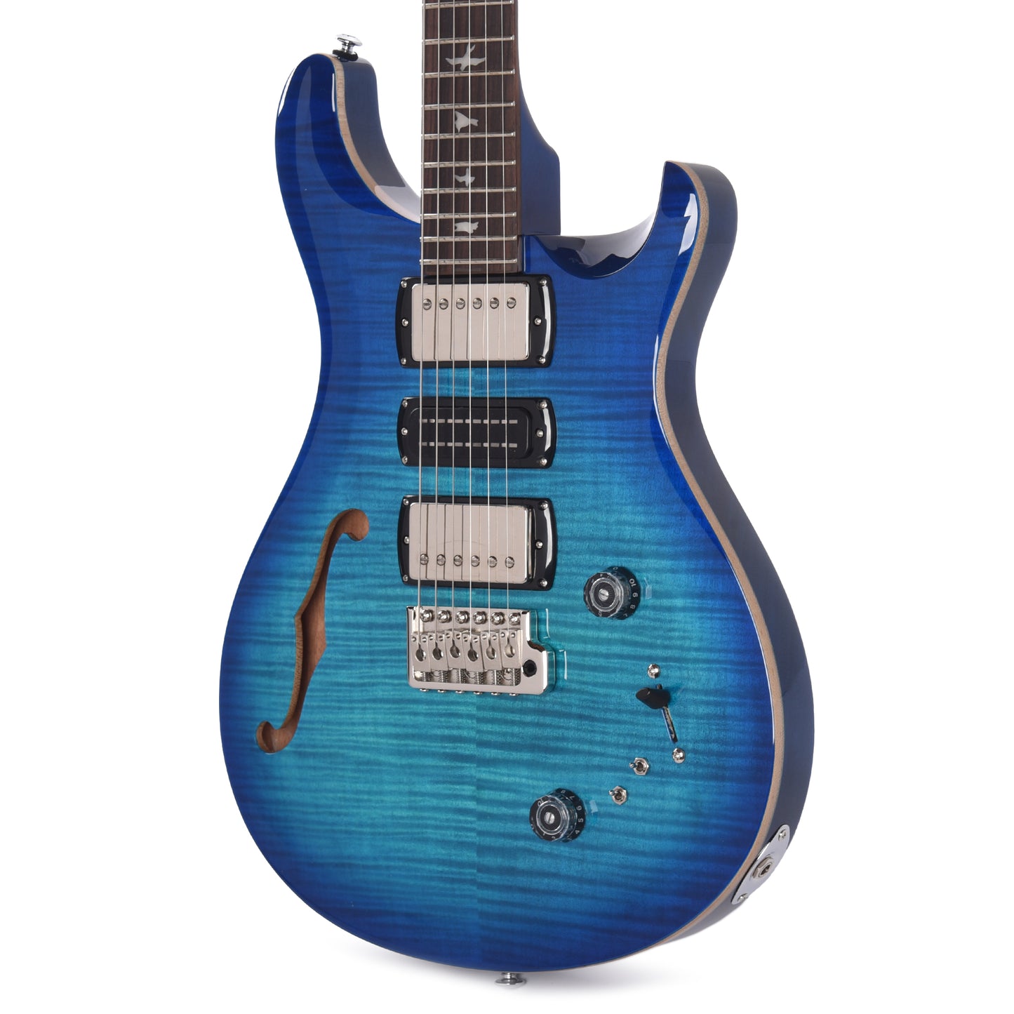 PRS SE Special Semi-Hollow Lake Blue Electric Guitars / Semi-Hollow