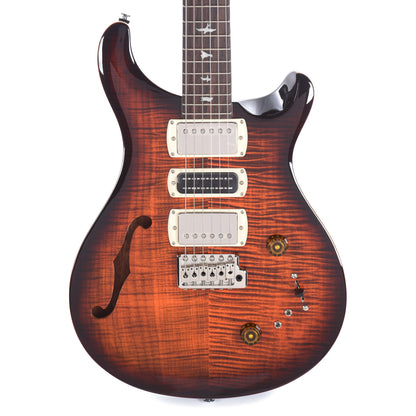 PRS SE Special Semi-Hollow Orange Tiger Smokeburst Electric Guitars / Semi-Hollow