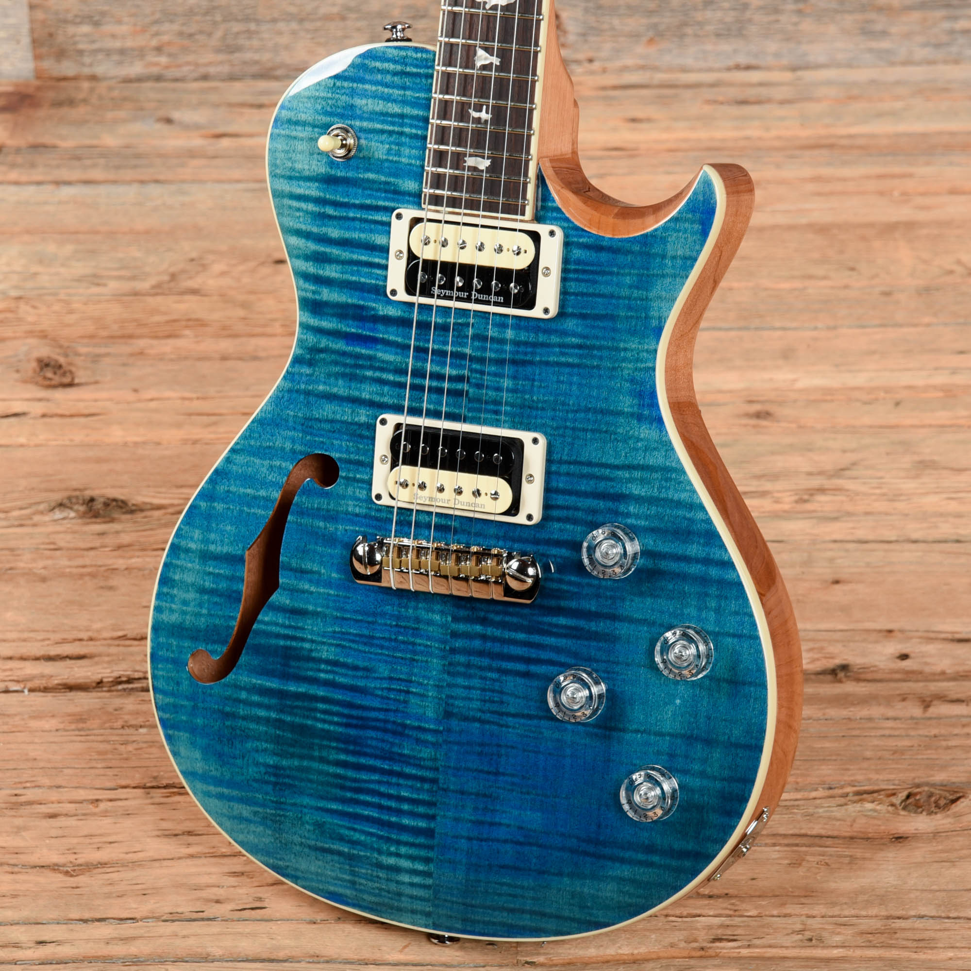 PRS SE Zach Myers Myer's Blue 2023 Electric Guitars / Semi-Hollow