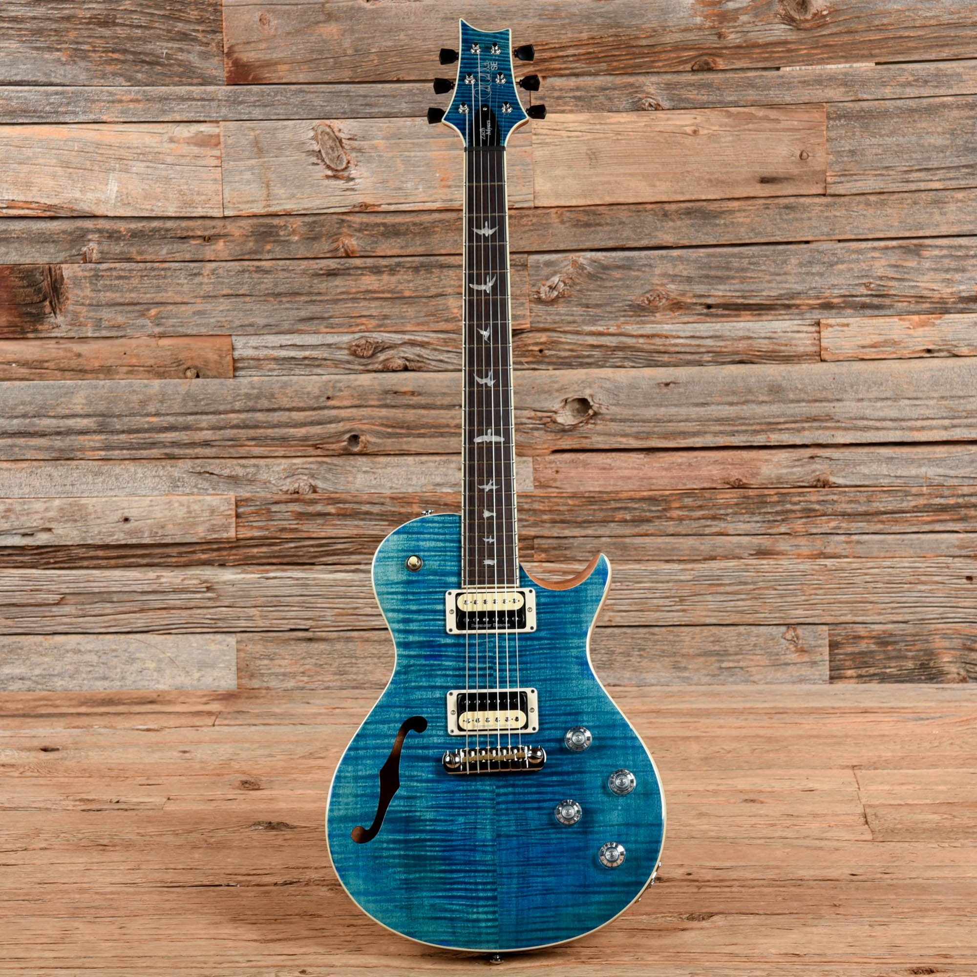 PRS SE Zach Myers Myer's Blue 2023 Electric Guitars / Semi-Hollow