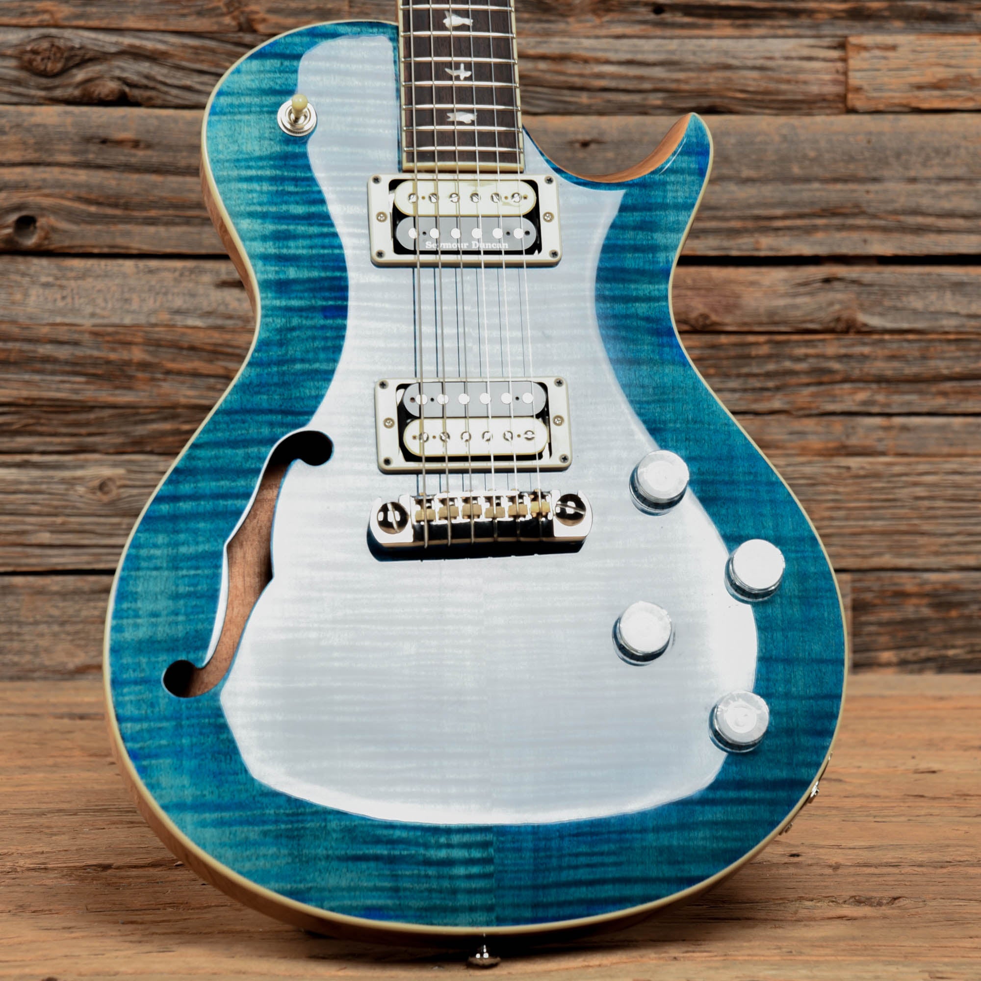 PRS SE Zach Myers Myer's Blue 2023 Electric Guitars / Semi-Hollow