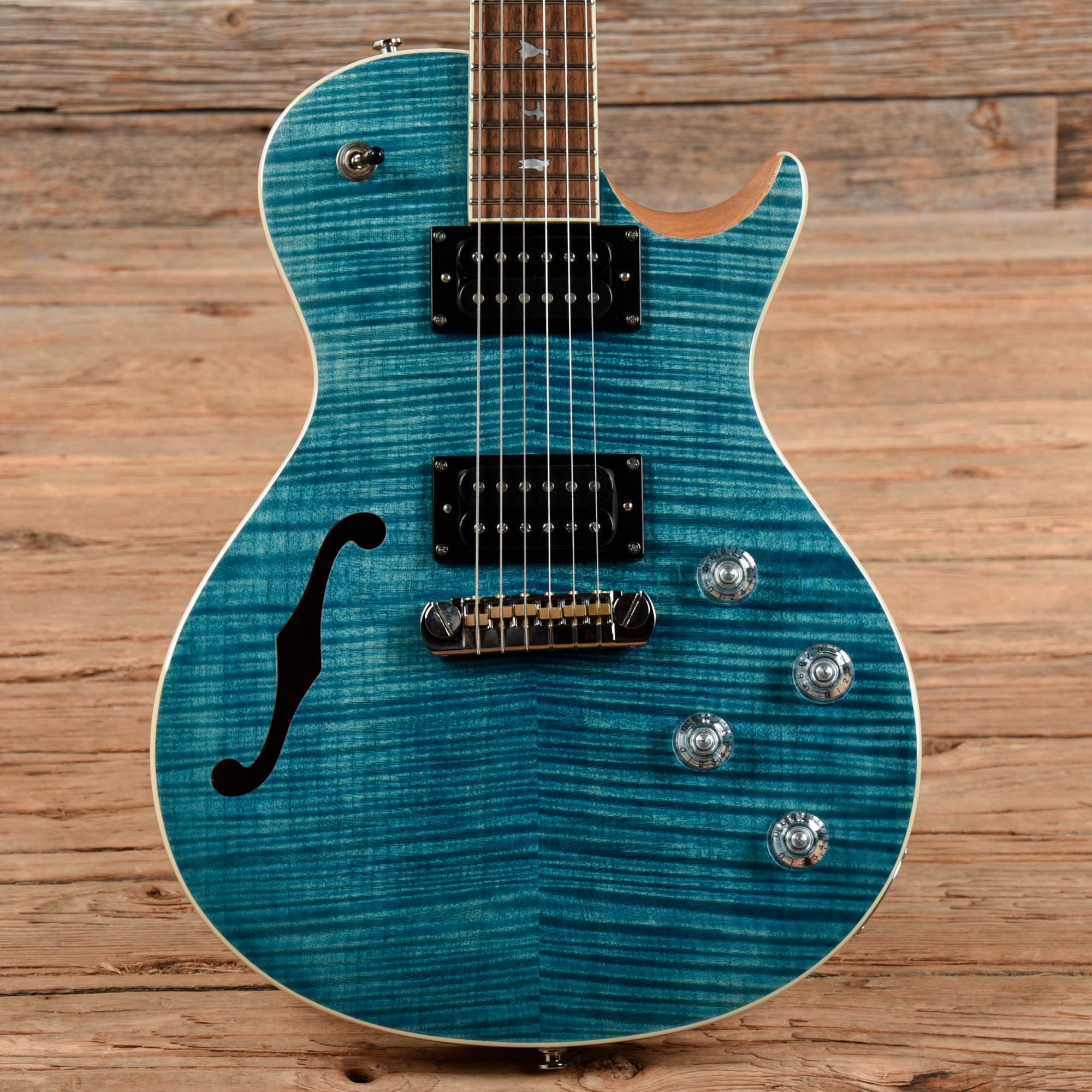PRS SE Zach Myers Myers Blue 2021 Electric Guitars / Semi-Hollow