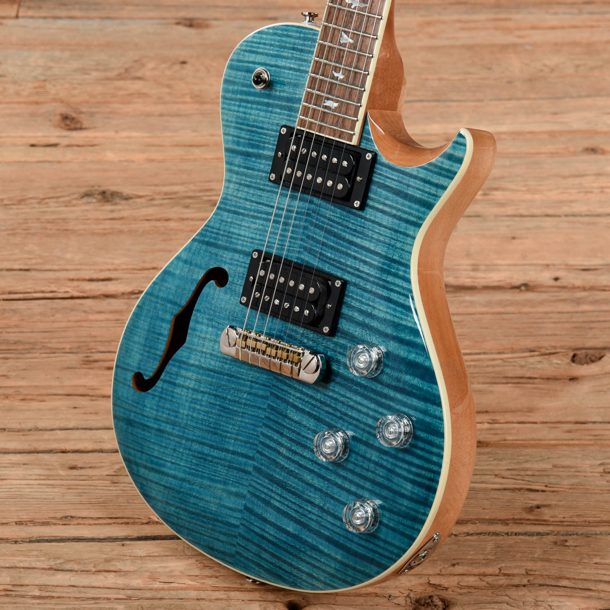 PRS SE Zach Myers Myers Blue 2021 Electric Guitars / Semi-Hollow