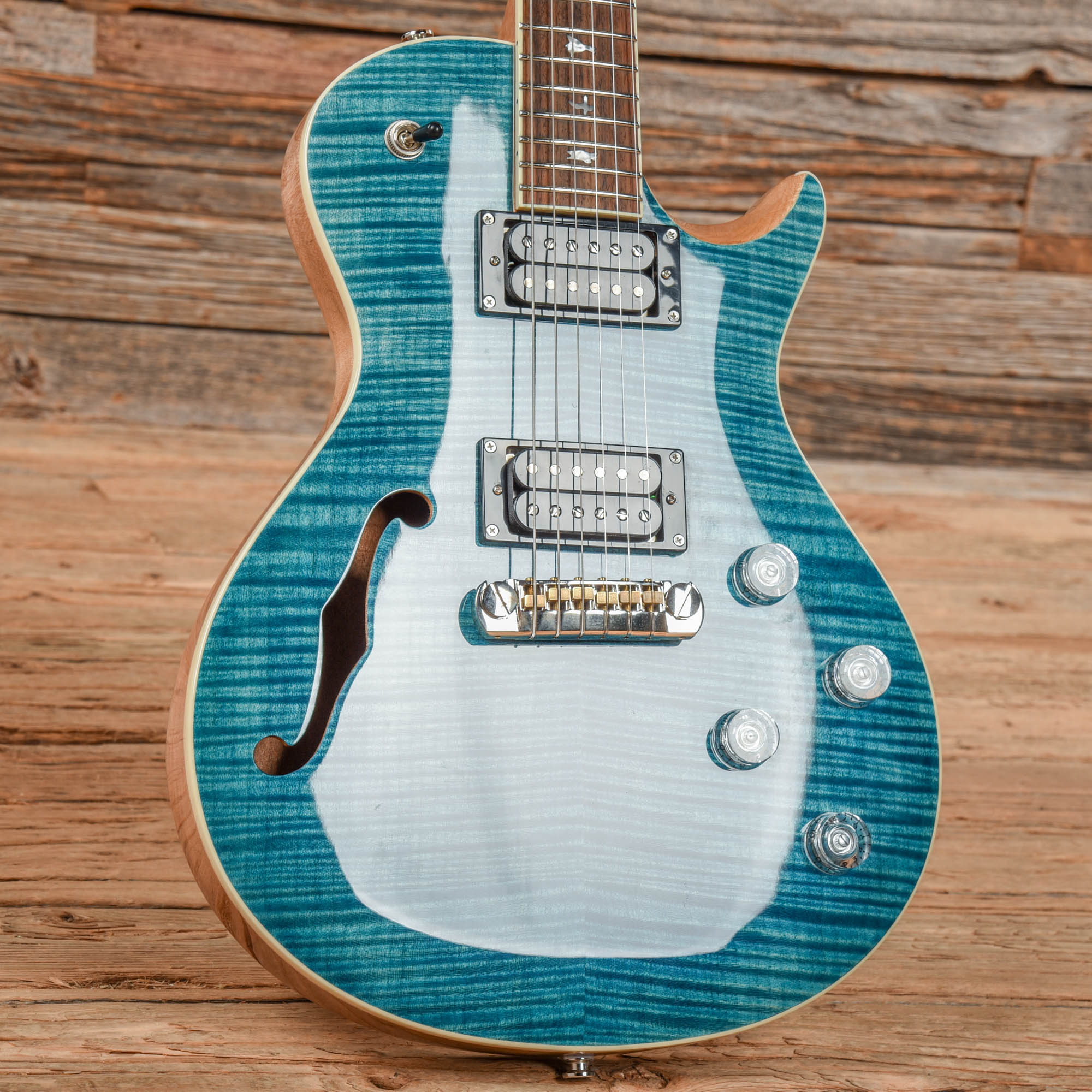 PRS SE Zach Myers Myers Blue 2021 Electric Guitars / Semi-Hollow