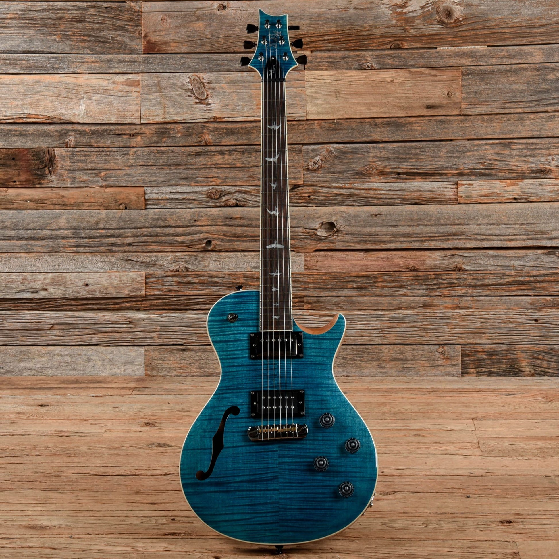 PRS SE Zach Myers Myers Blue 2022 Electric Guitars / Semi-Hollow