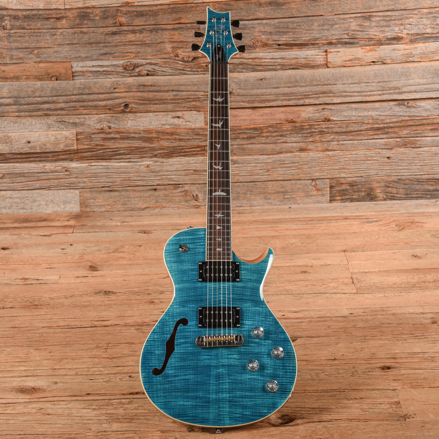 PRS SE Zach Myers Myers Blue 2023 Electric Guitars / Semi-Hollow
